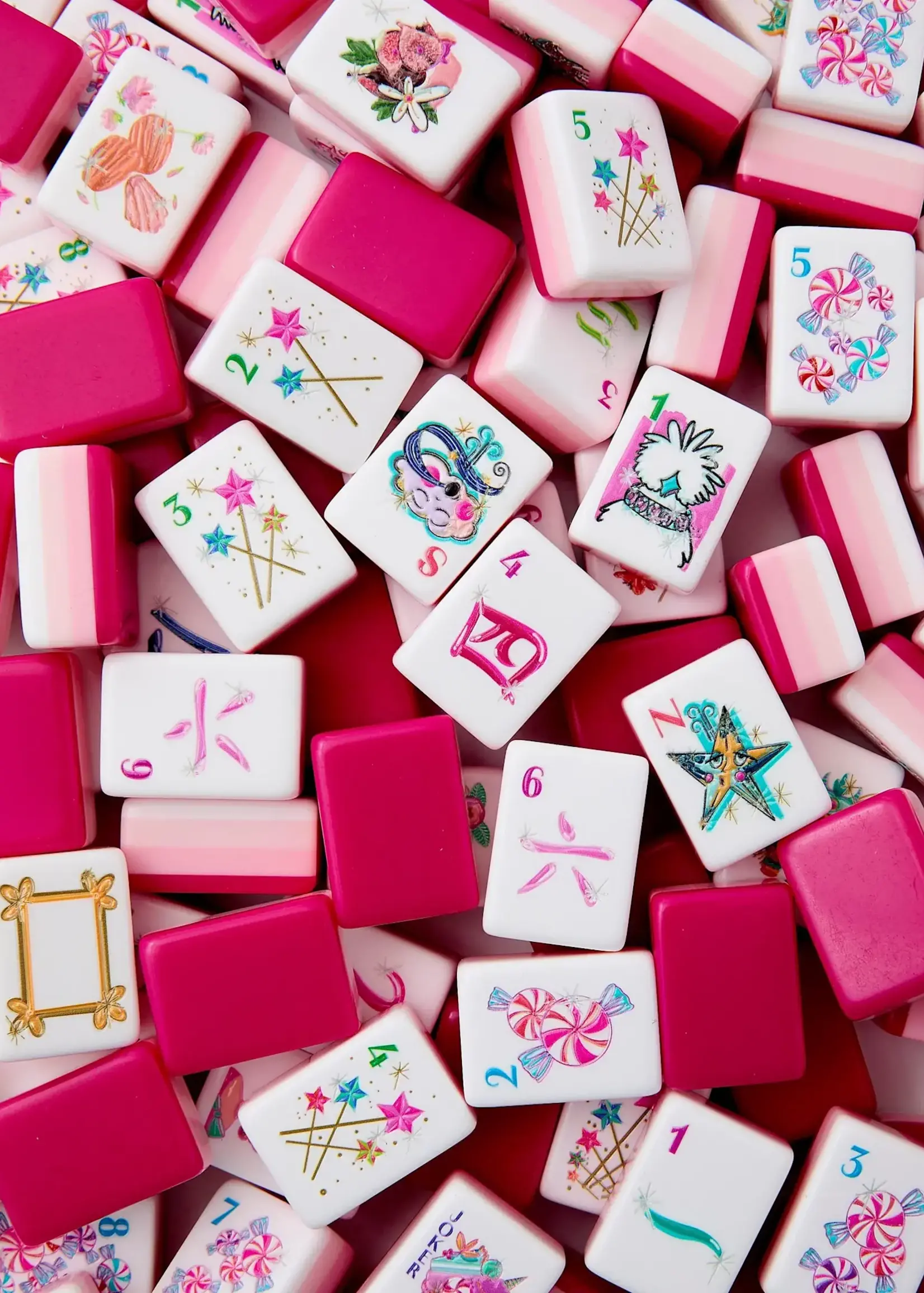 Oh My Mahjong Mahjong Tiles: Glitterville
