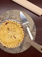 J. K. Adams 14" Round Ash Board Driftwood