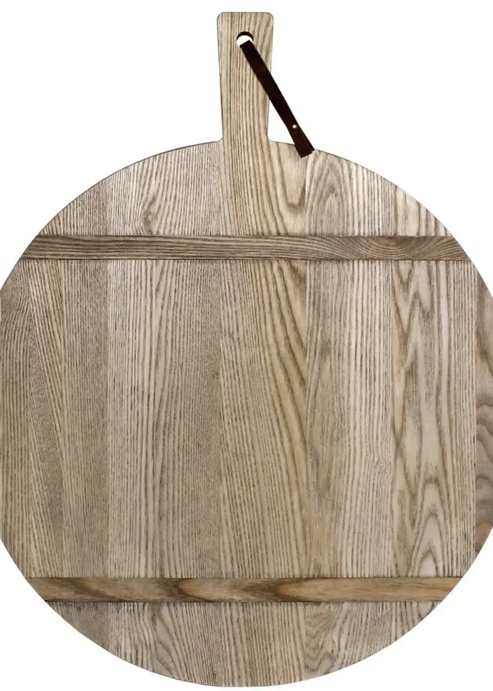 J. K. Adams 19" Round Ash Board Driftwood