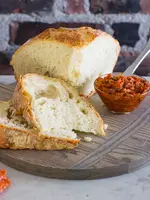 J. K. Adams 11" Round Ash Board Driftwood