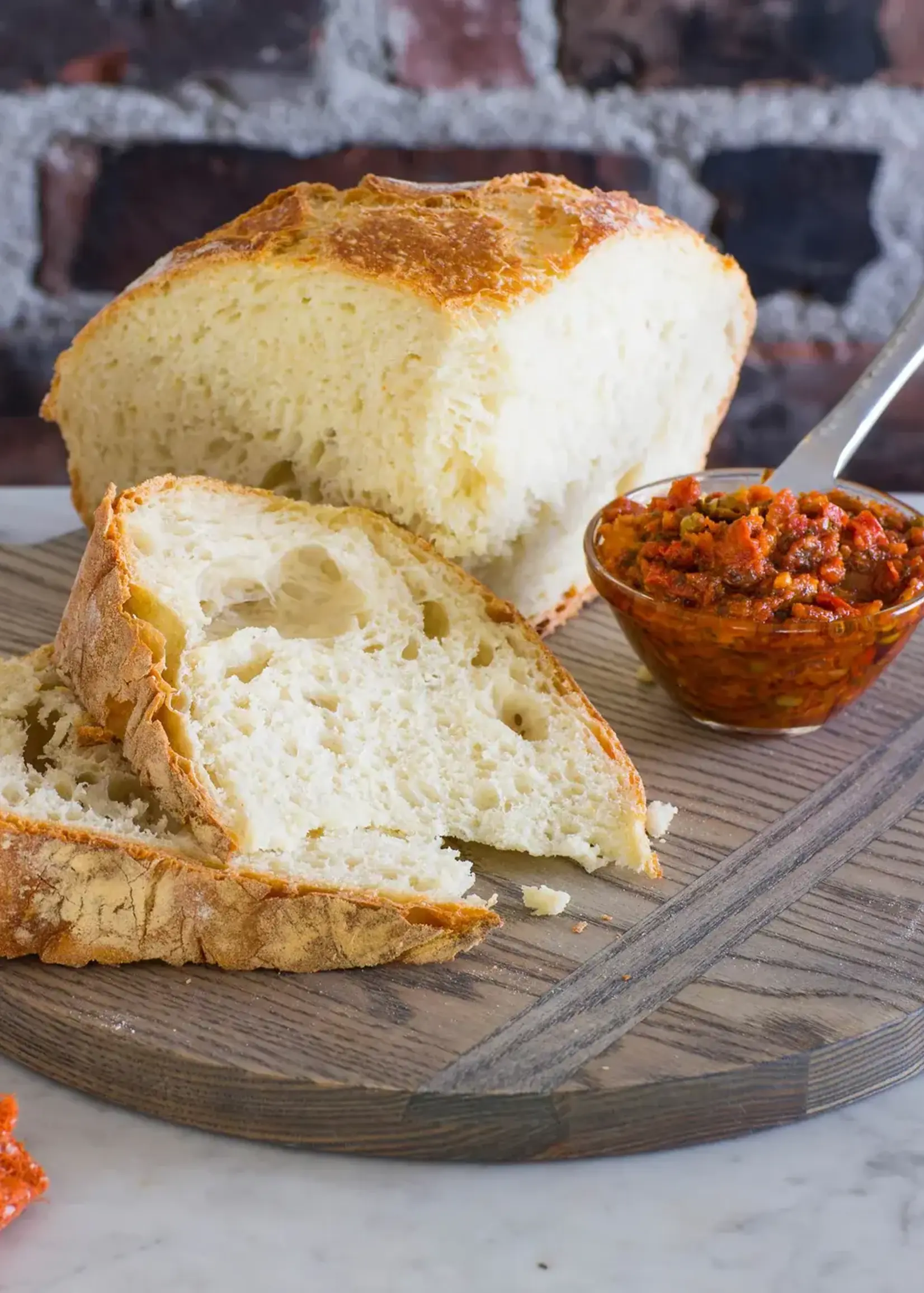 J. K. Adams 11" Round Ash Board Driftwood