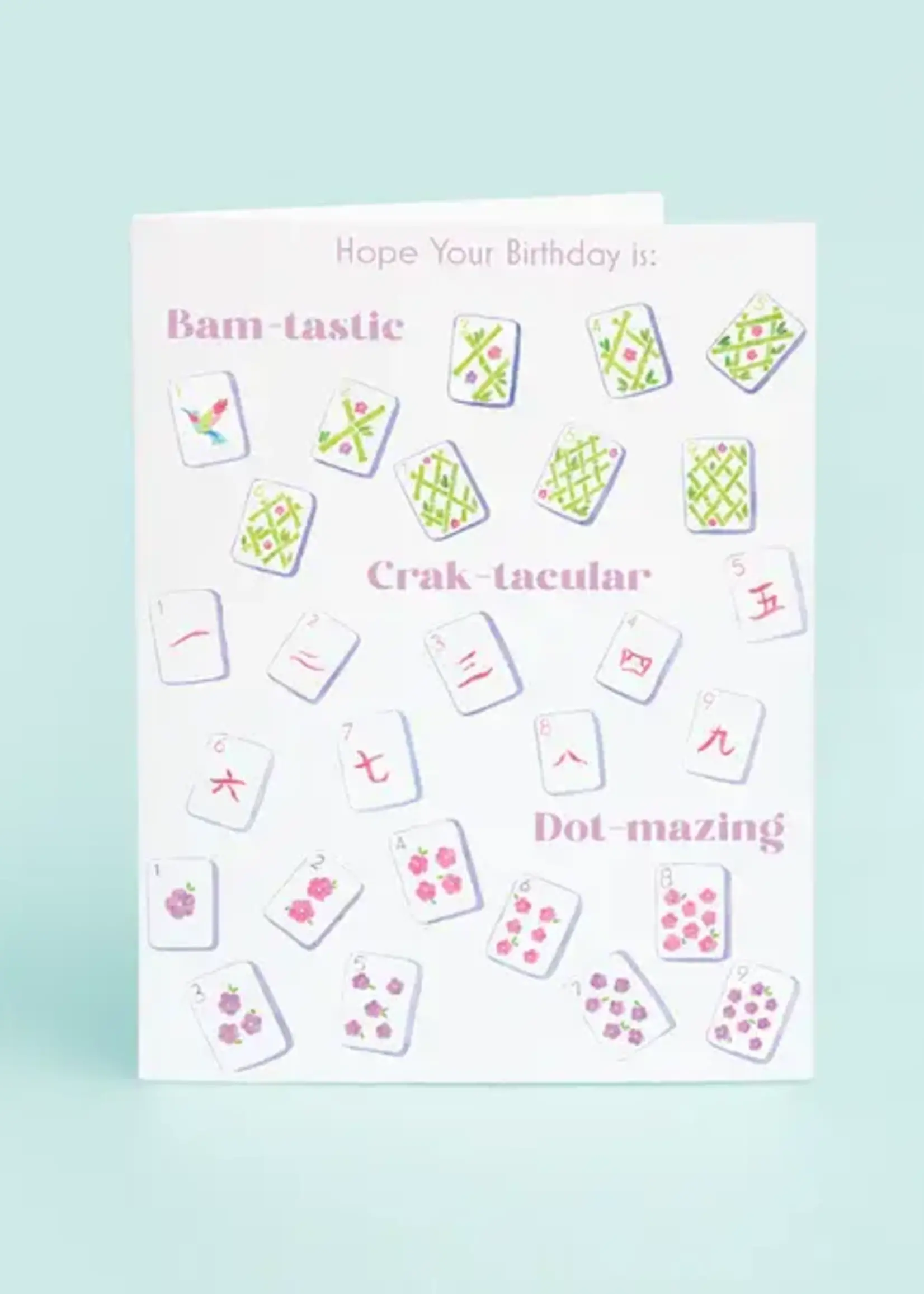 Taylor Paladino Bam-tastic Birthday Card