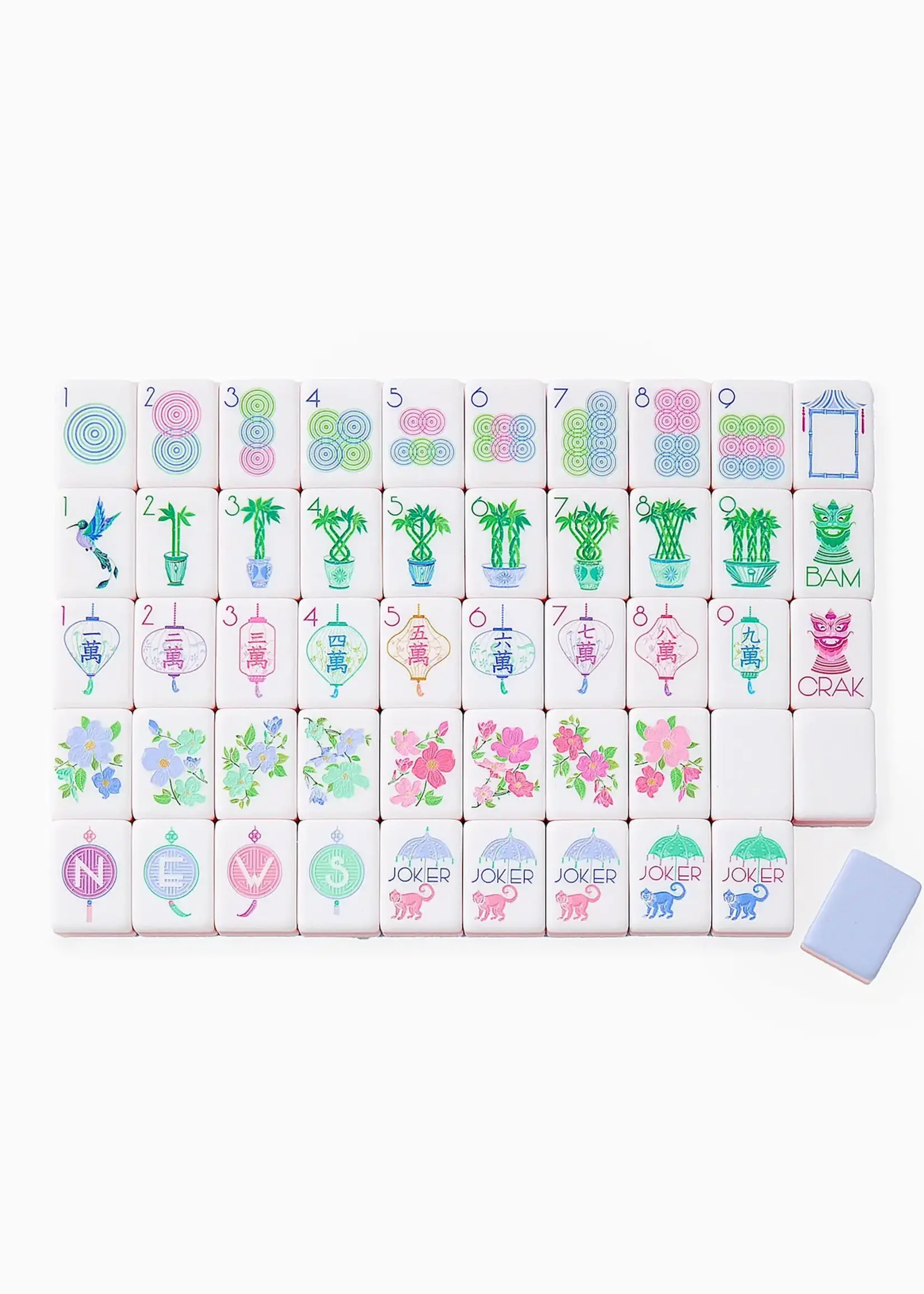 Oh My Mahjong Tiles : Luminaire