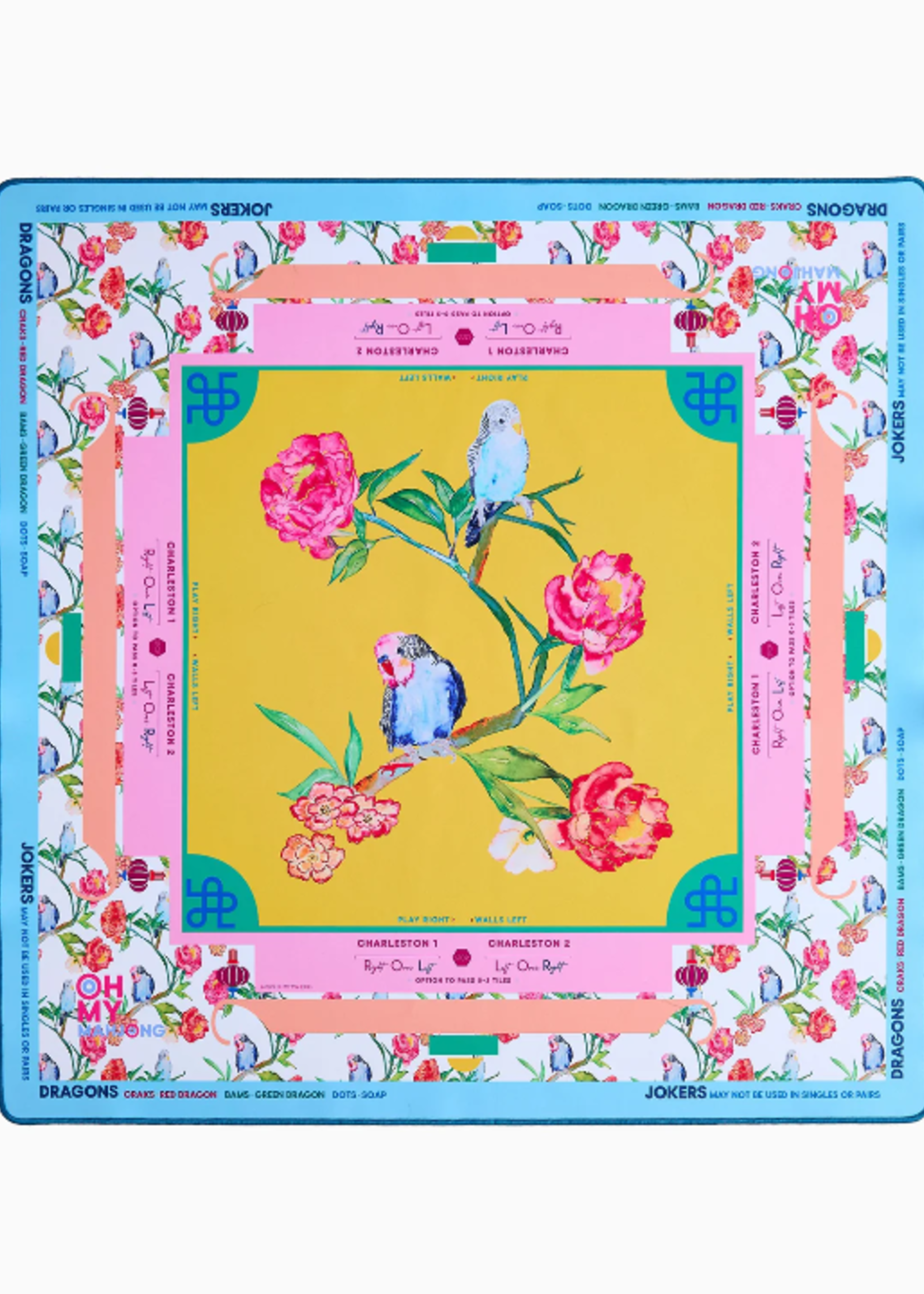 Oh My Mahjong Mat : Spring Fling x Brooke Wright