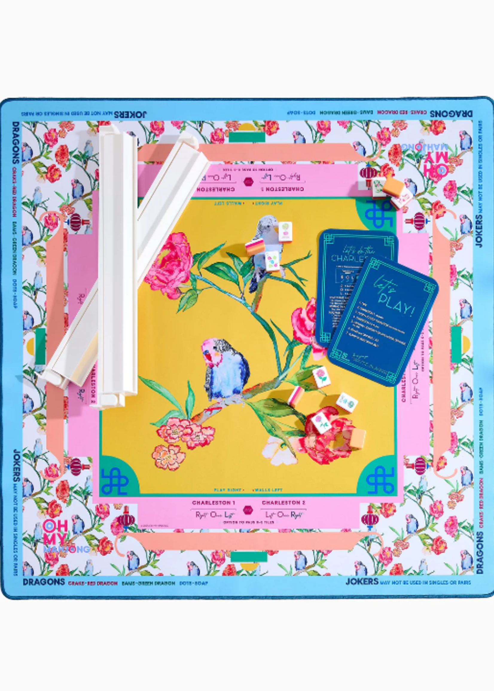 Oh My Mahjong Mat : Spring Fling x Brooke Wright
