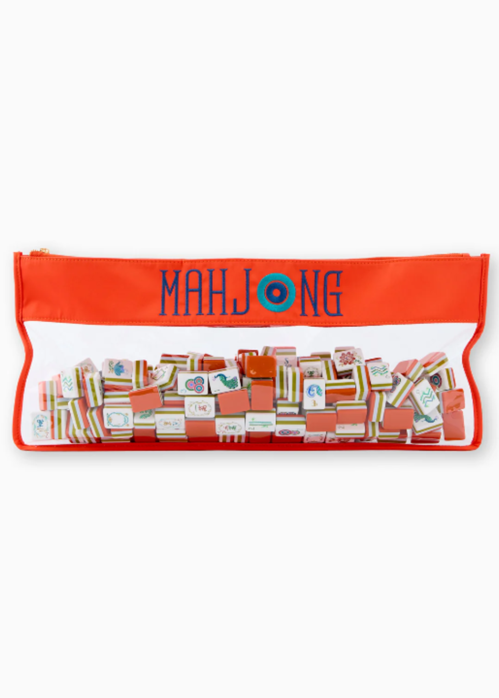 Oh My Mahjong Tile Bag : Burnt Orange
