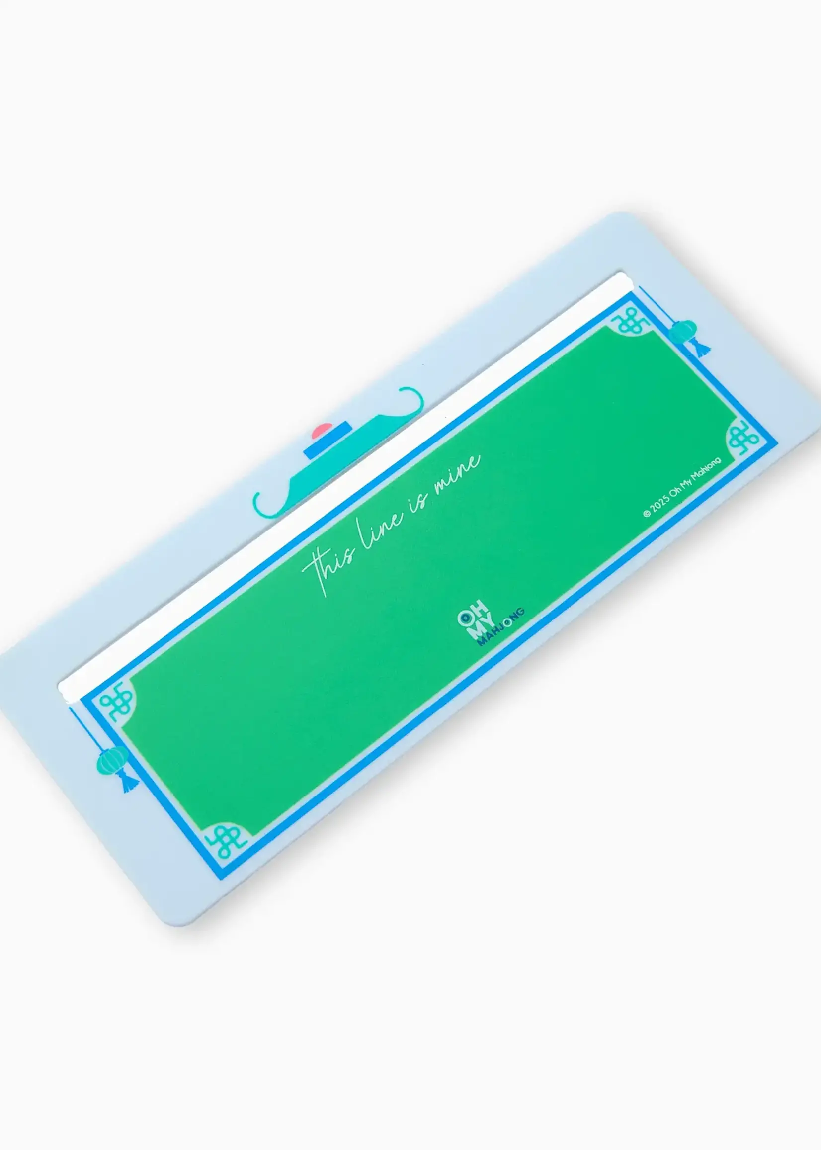 Oh My Mahjong Line Finder : Light Blue