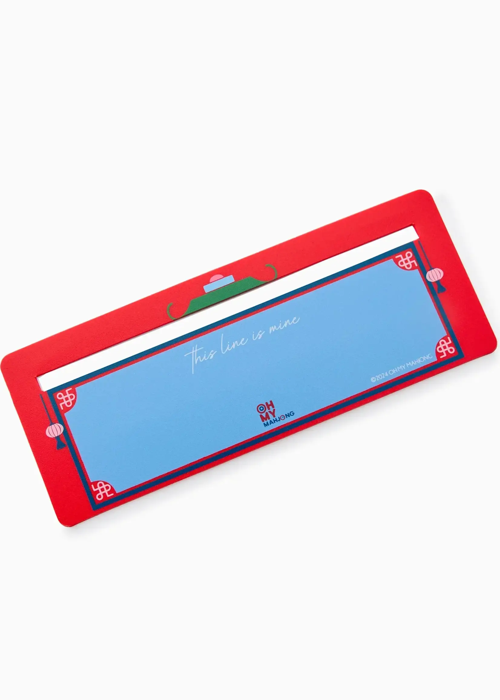 Oh My Mahjong Line Finder : Red