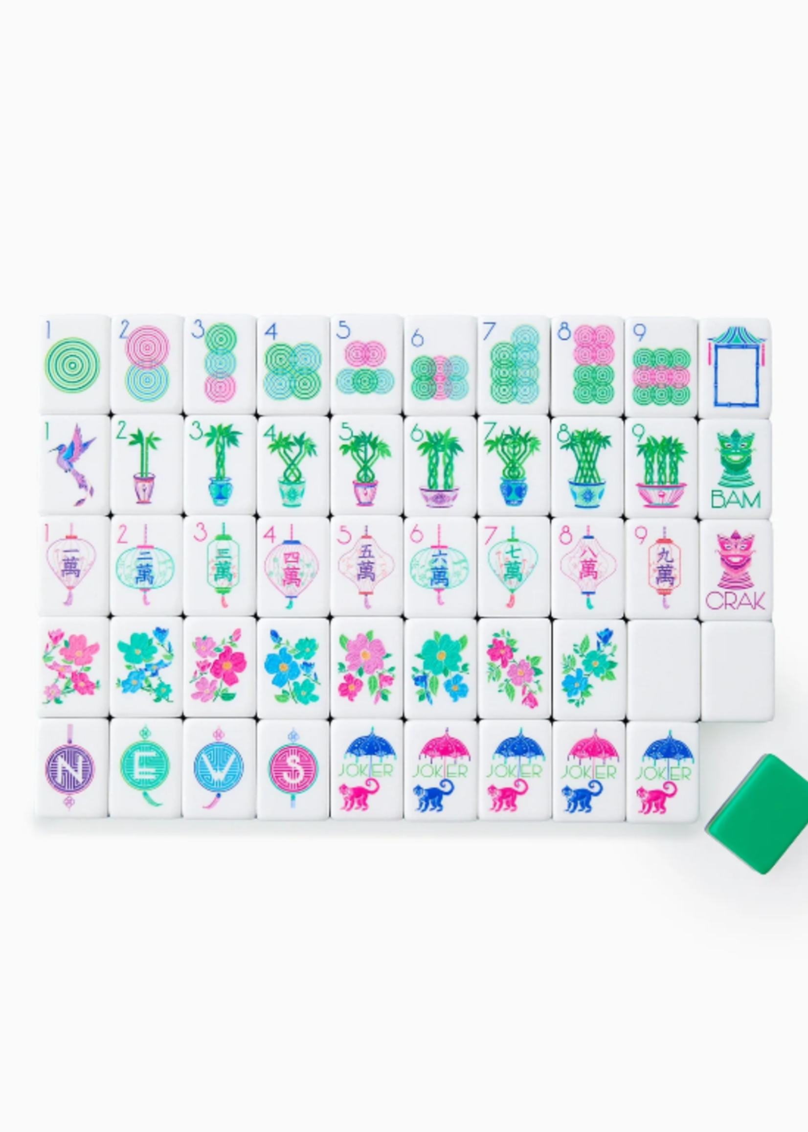 Oh My Mahjong Tiles : Jasmine