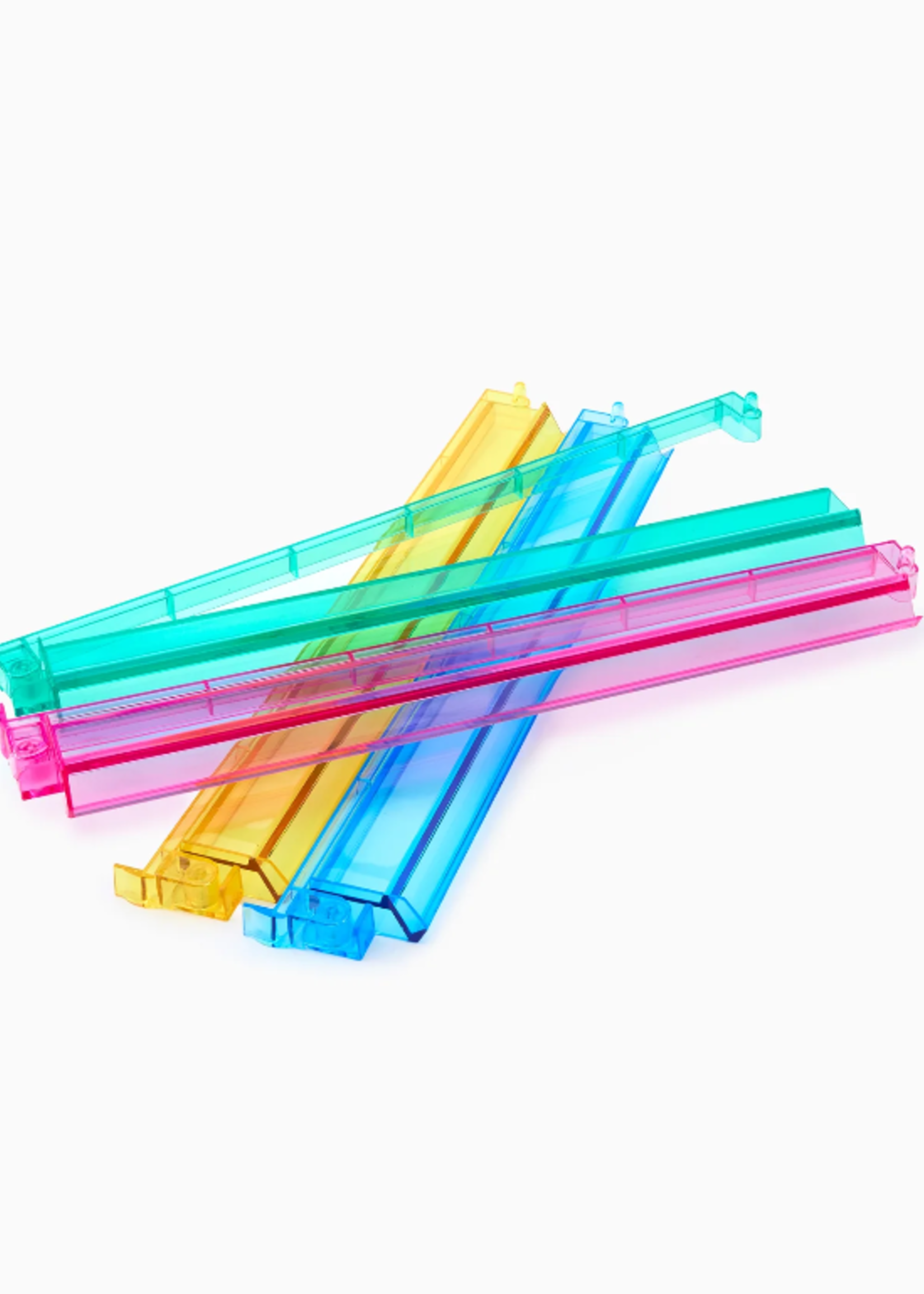 Oh My Mahjong Acrylic Rack and Pusher Set : Multicolor