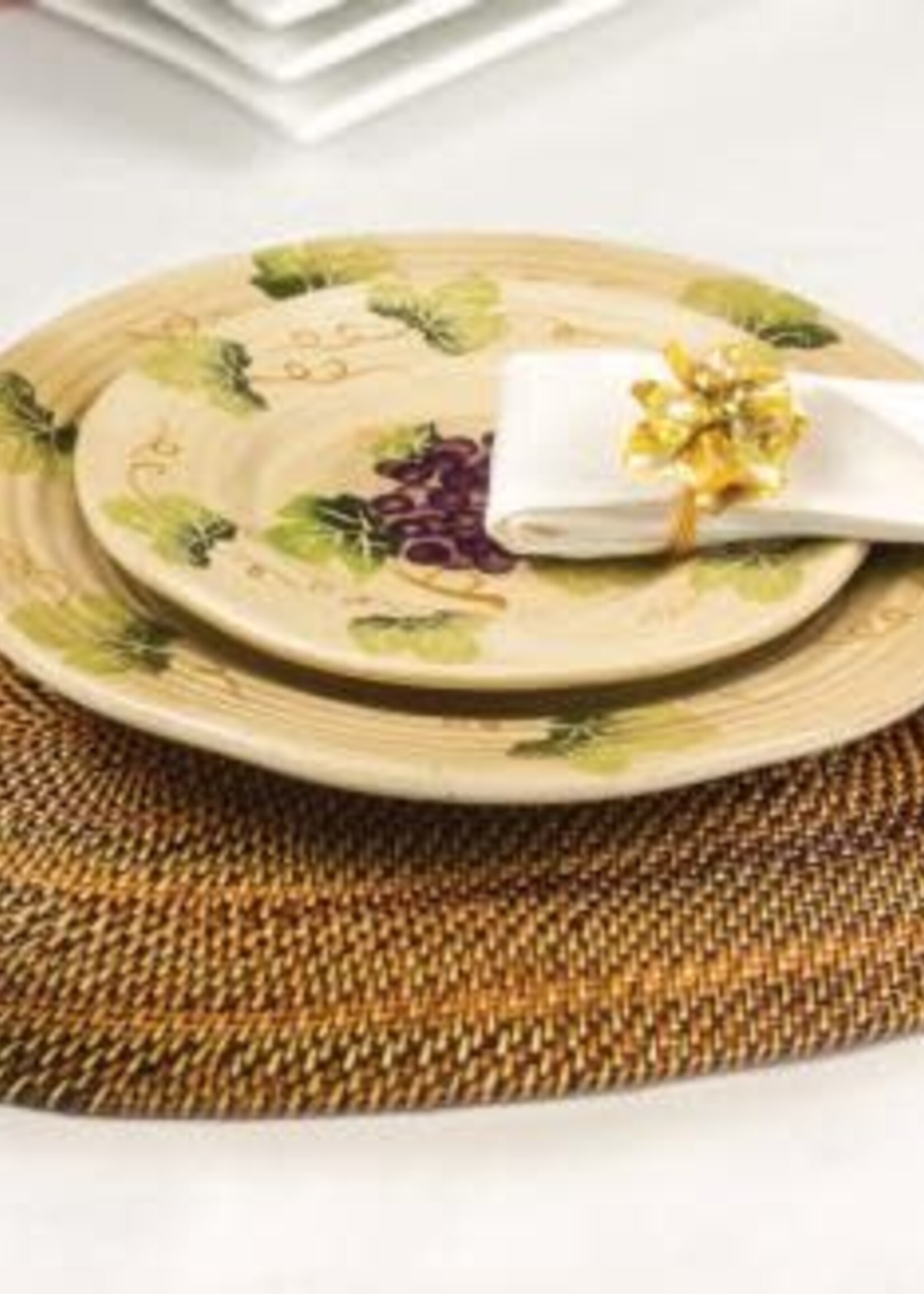 Calaisio Handwoven Oval Placemat Set/4