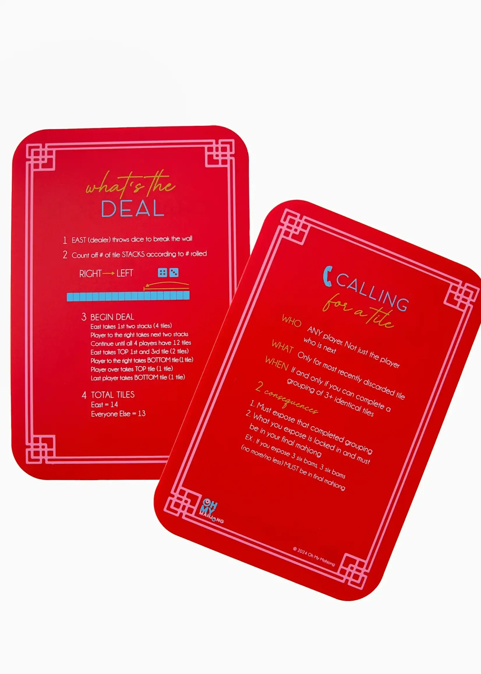 Oh My Mahjong Shufflers : Red