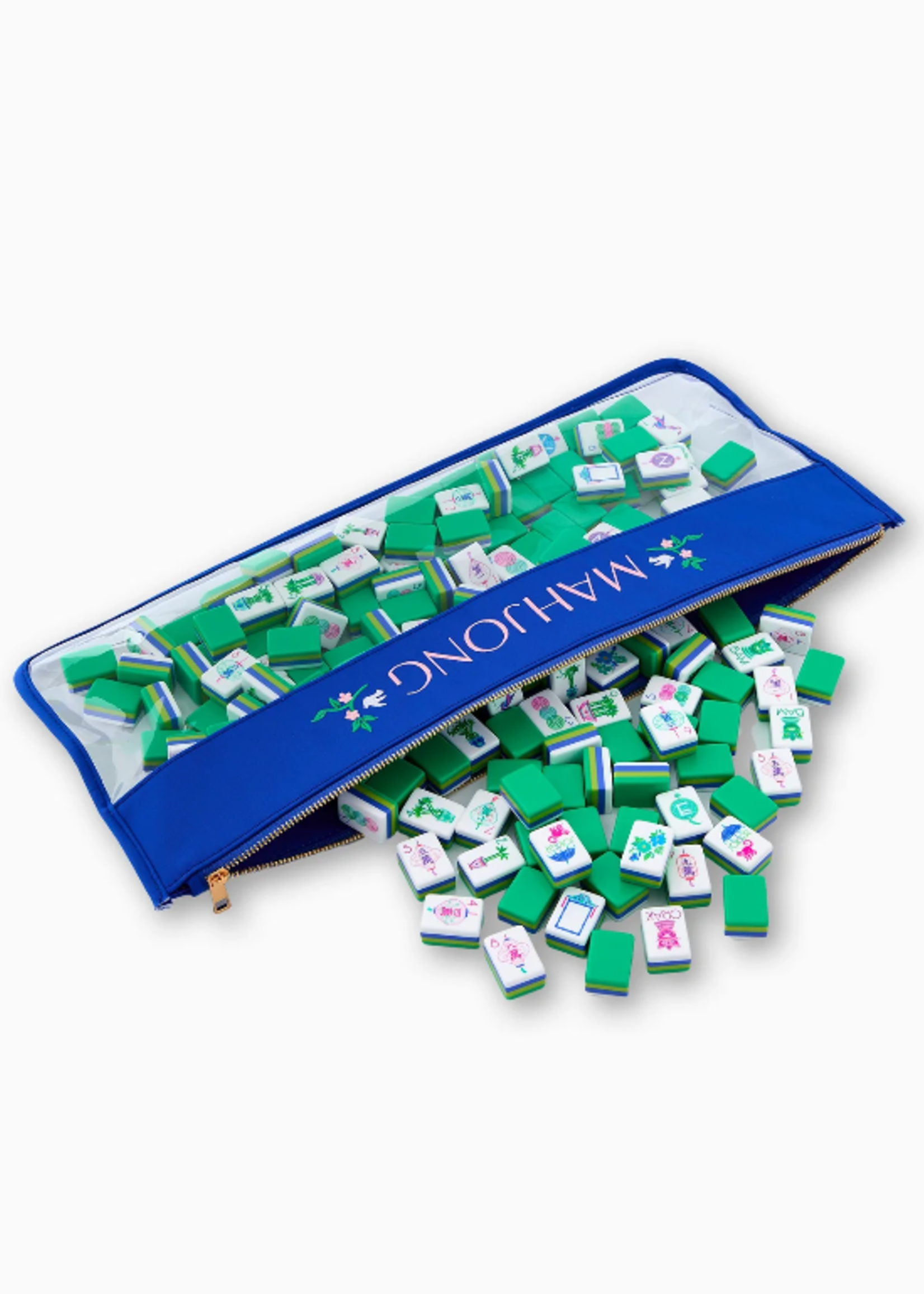 Oh My Mahjong Tile Bag : Royal Blue