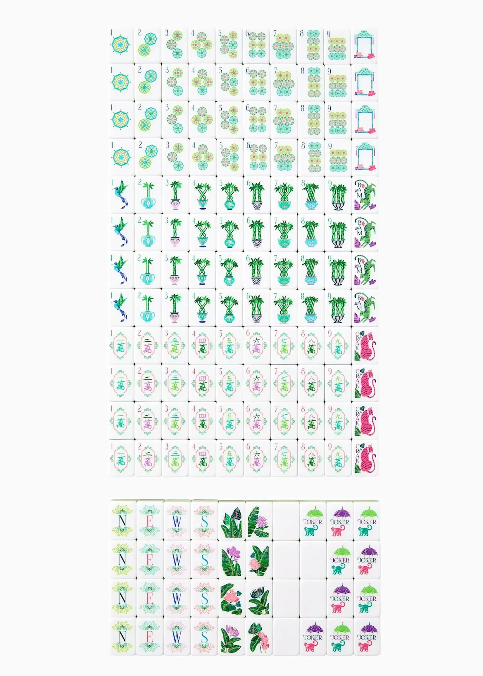 Oh My Mahjong Tiles : Palm Royale