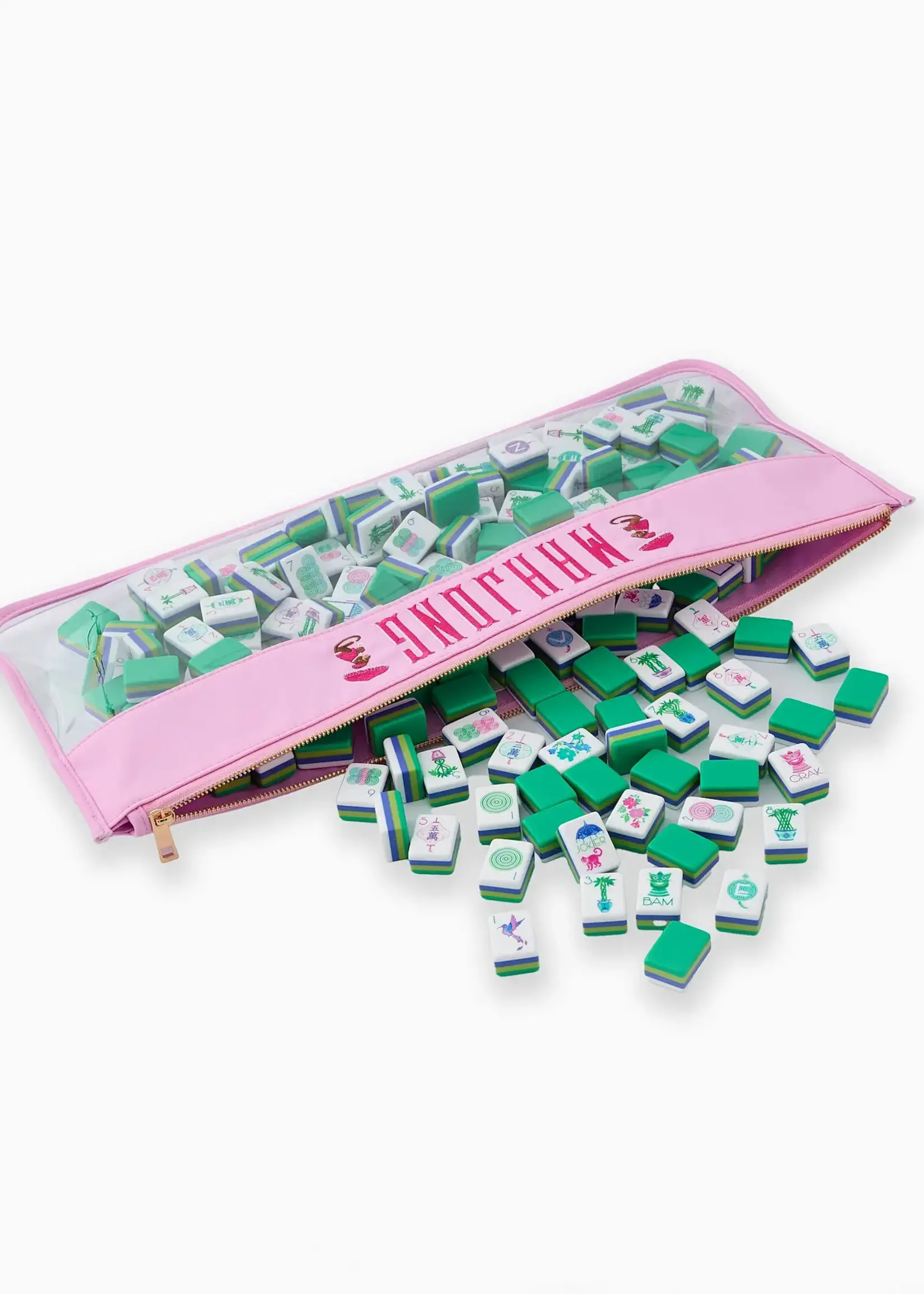 Oh My Mahjong Tile Bag : Cotton Candy Monkey