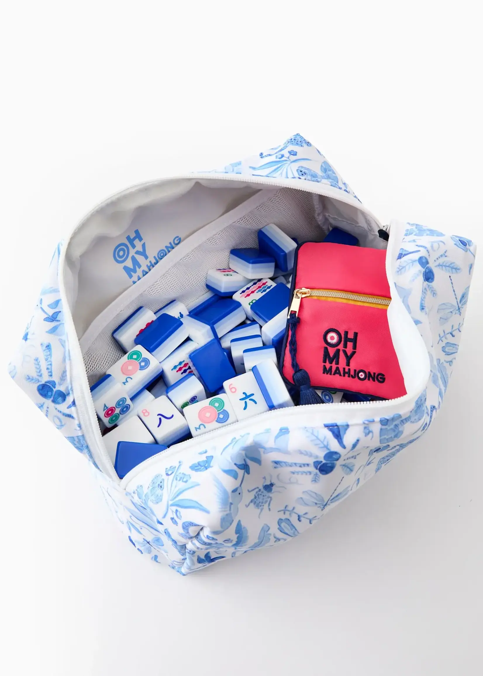 Oh My Mahjong Tile Bag : Amazon Blue