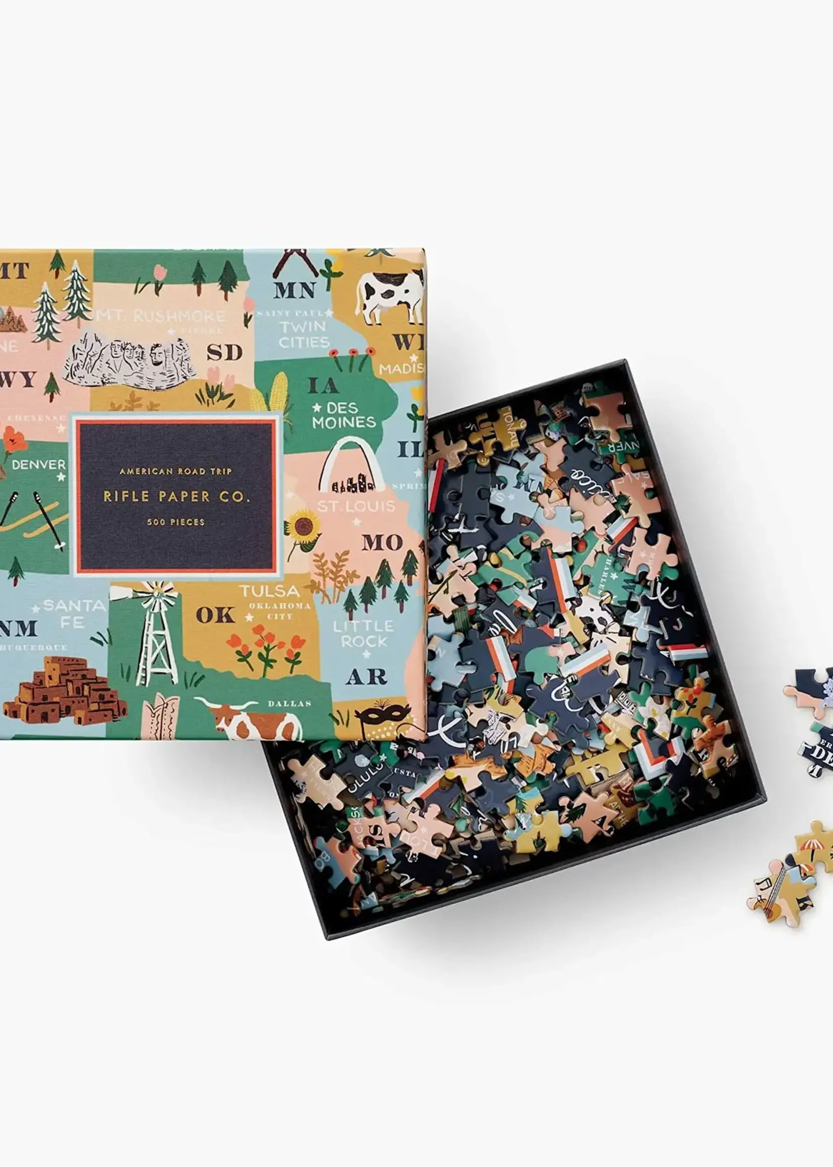 Rifle Paper American Road Trip Puzzle