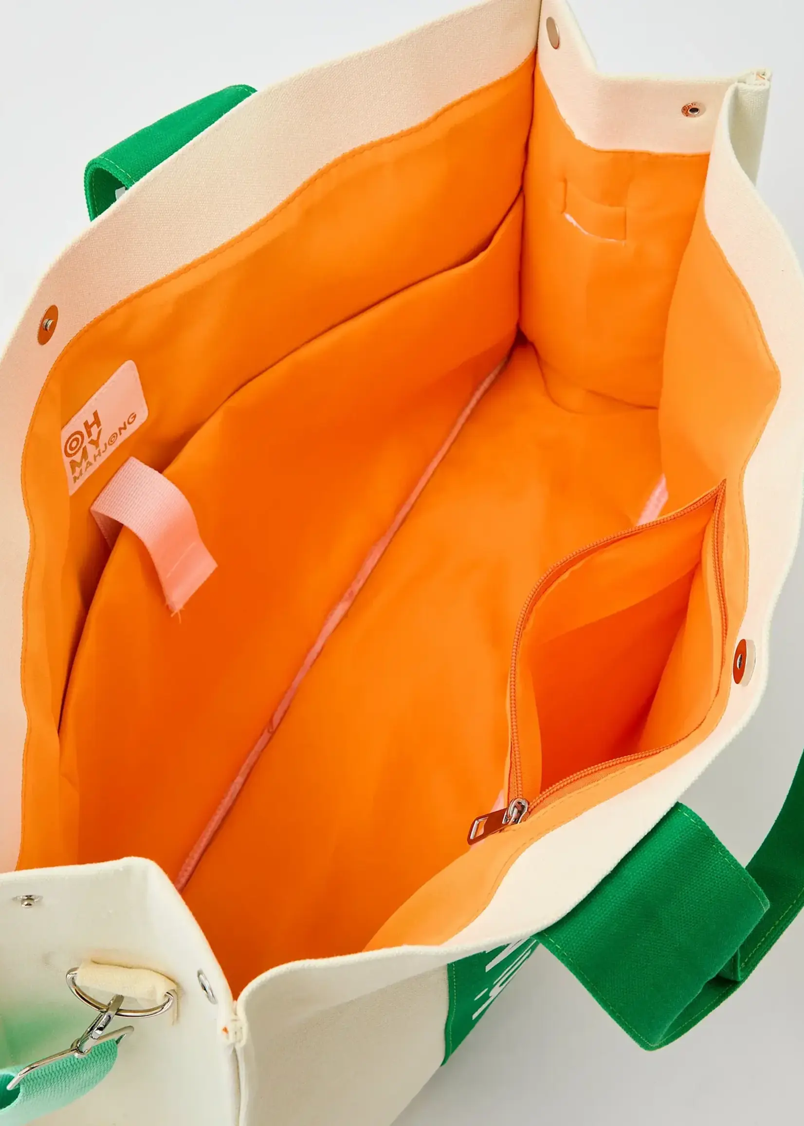 Oh My Mahjong Mahj It All Bag Green