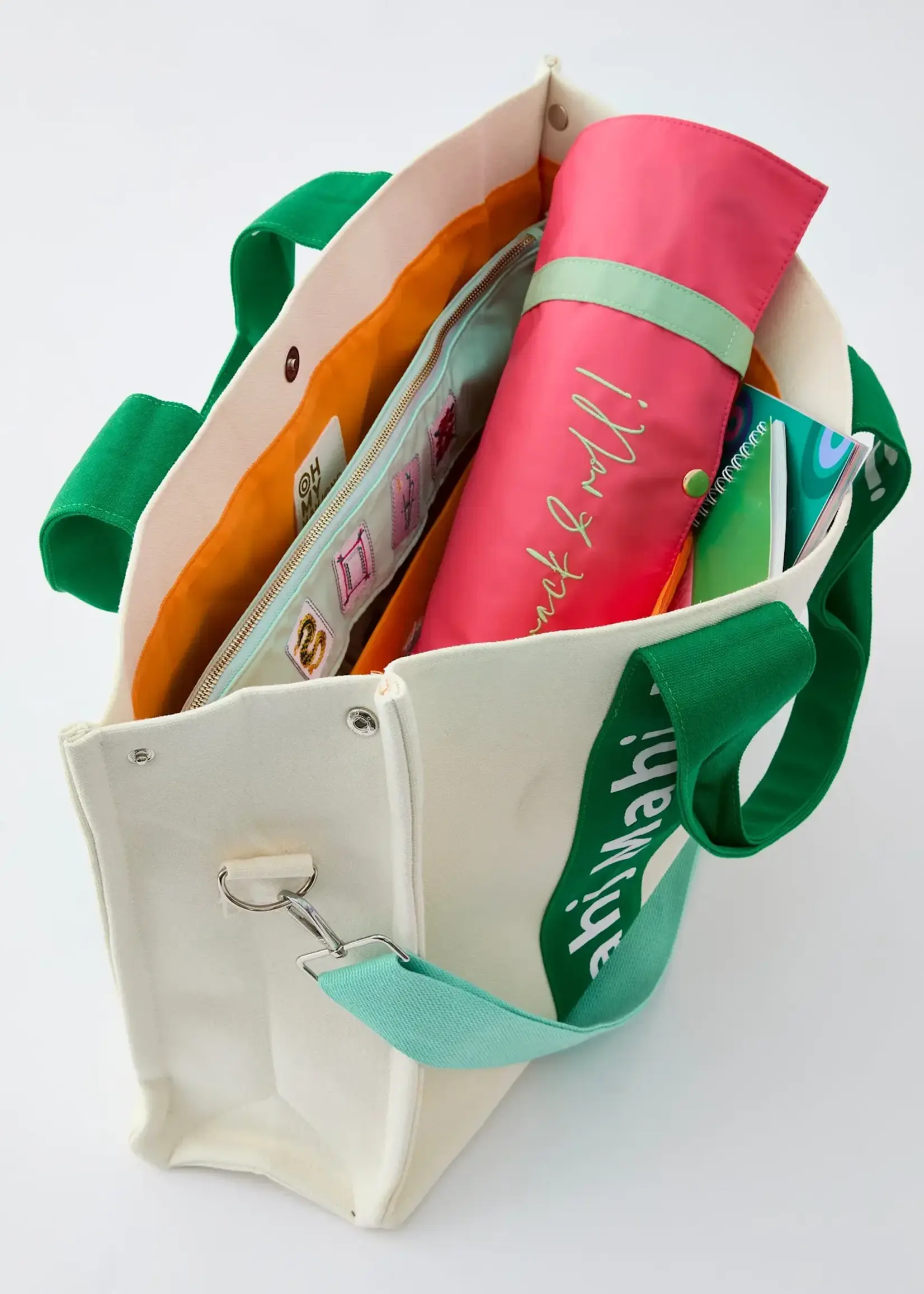 Oh My Mahjong Mahj It All Bag Green