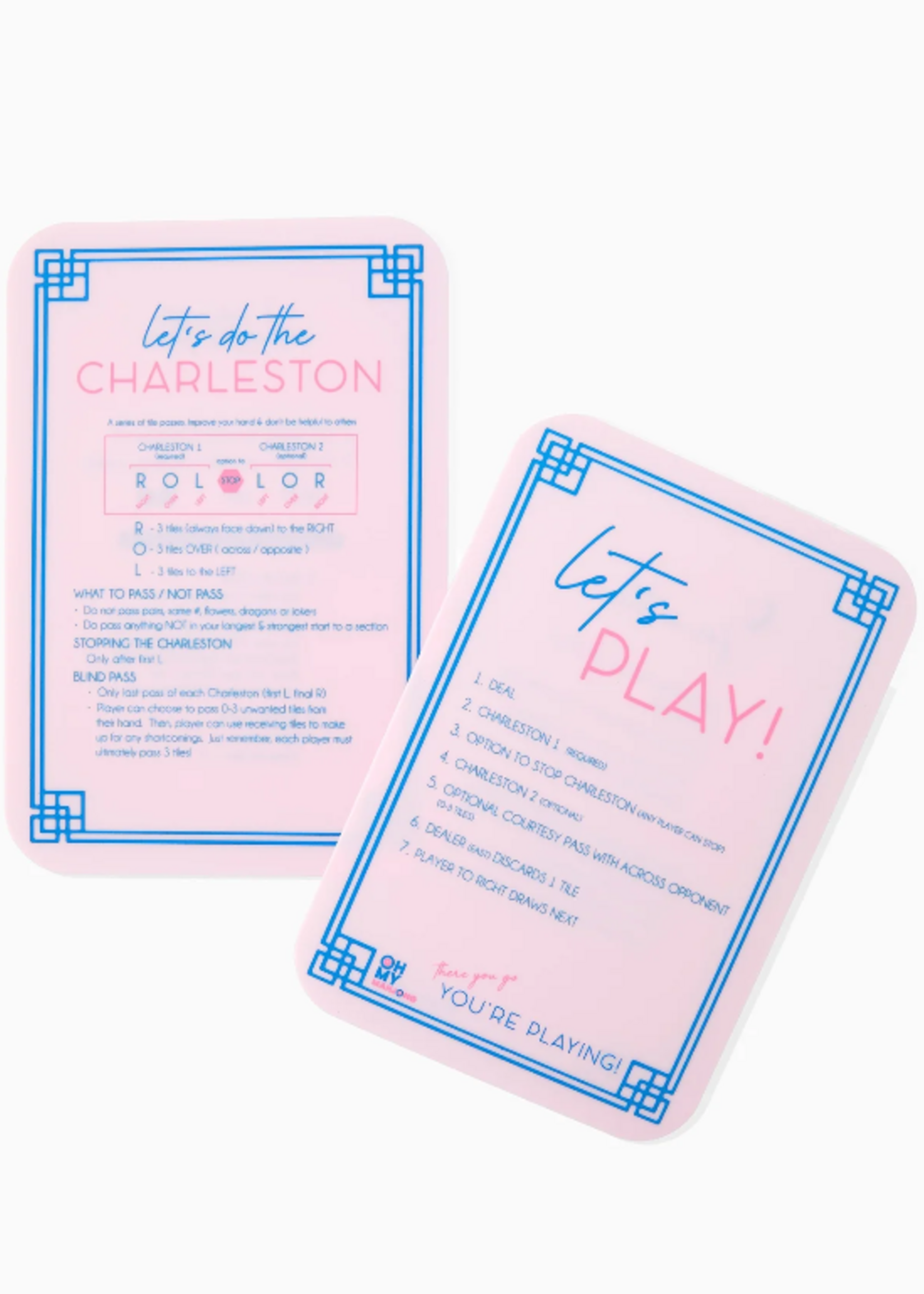 Oh My Mahjong Shufflers : Light Pink