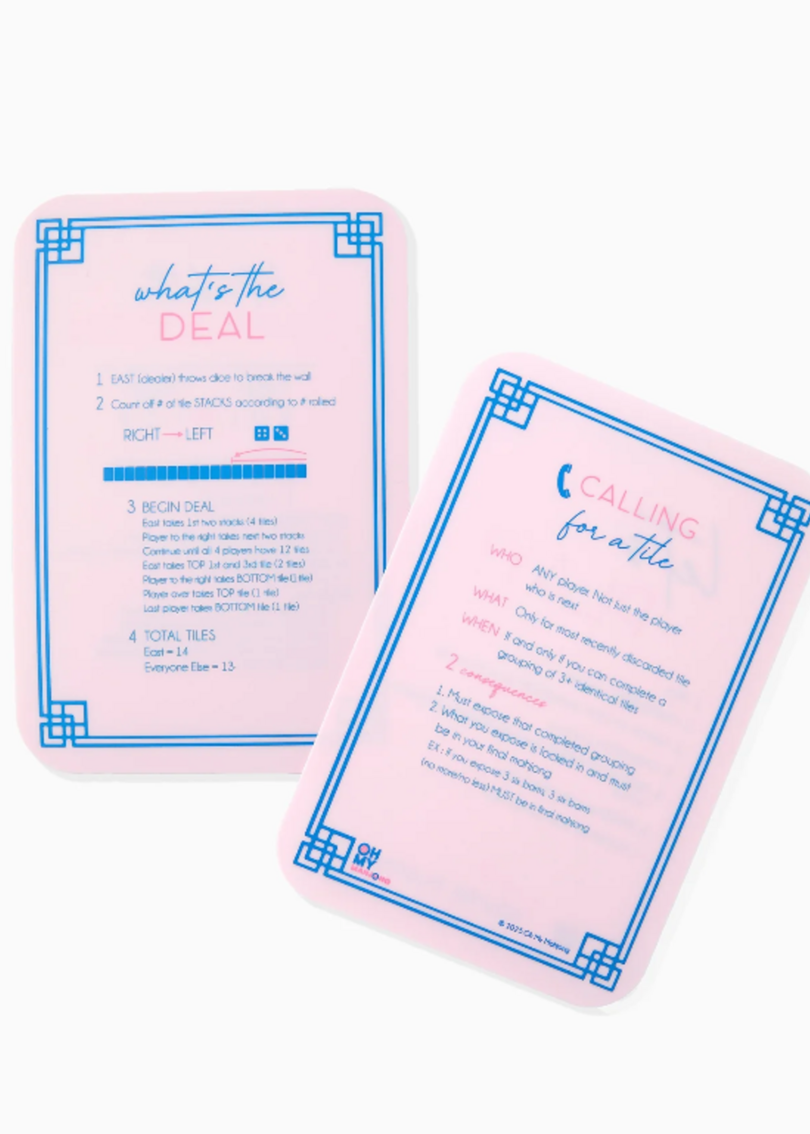 Oh My Mahjong Shufflers : Light Pink