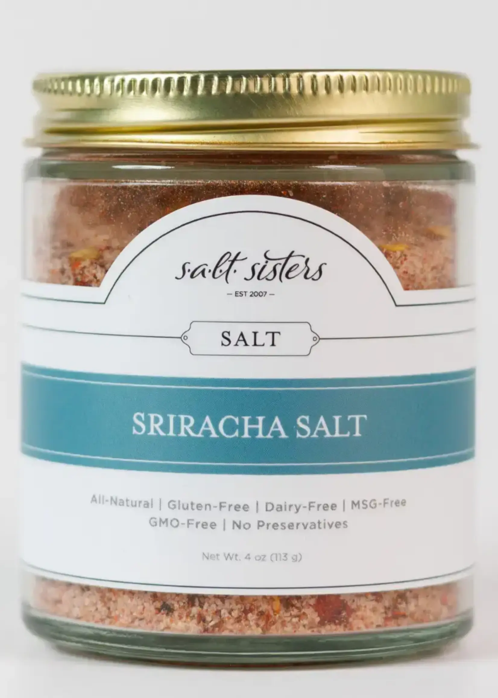 Salt Sisters Sriracha Hand-Blended Infused Sea Salt