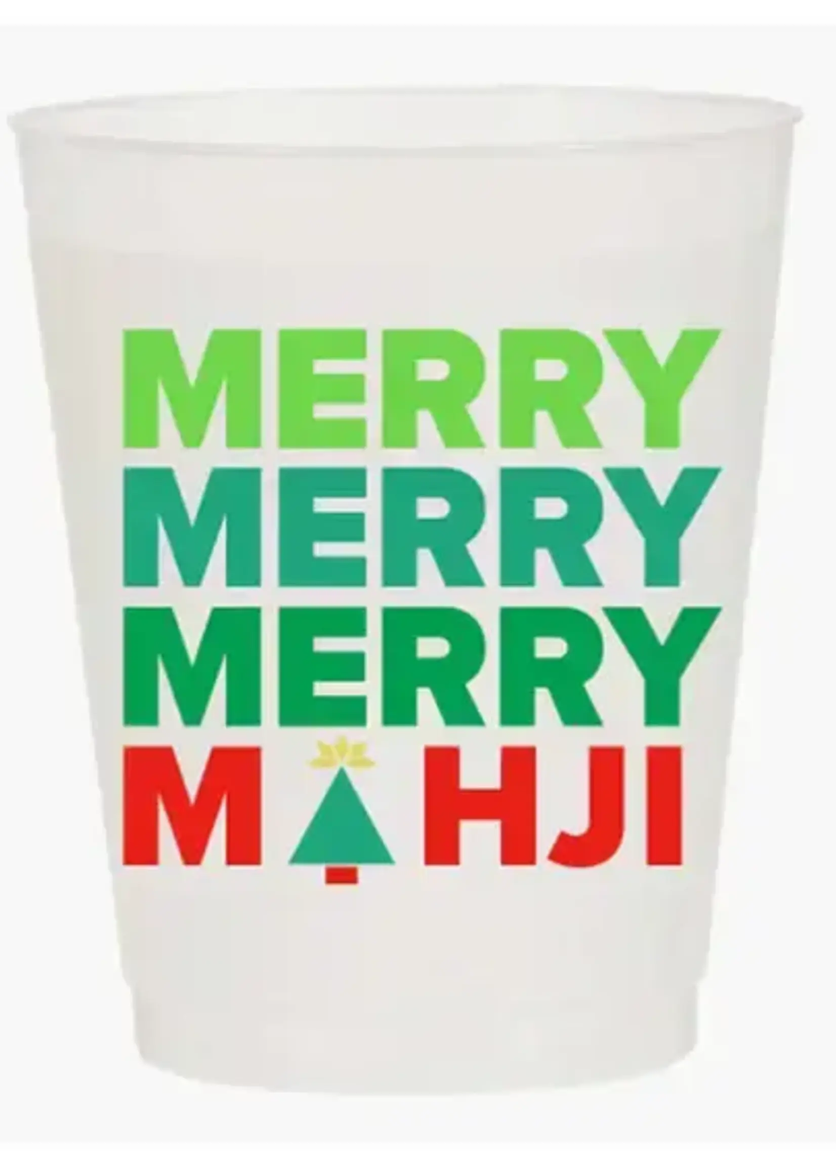 Mahji Mamas Frost Flex Cups : Merry Merry Merry Mahji