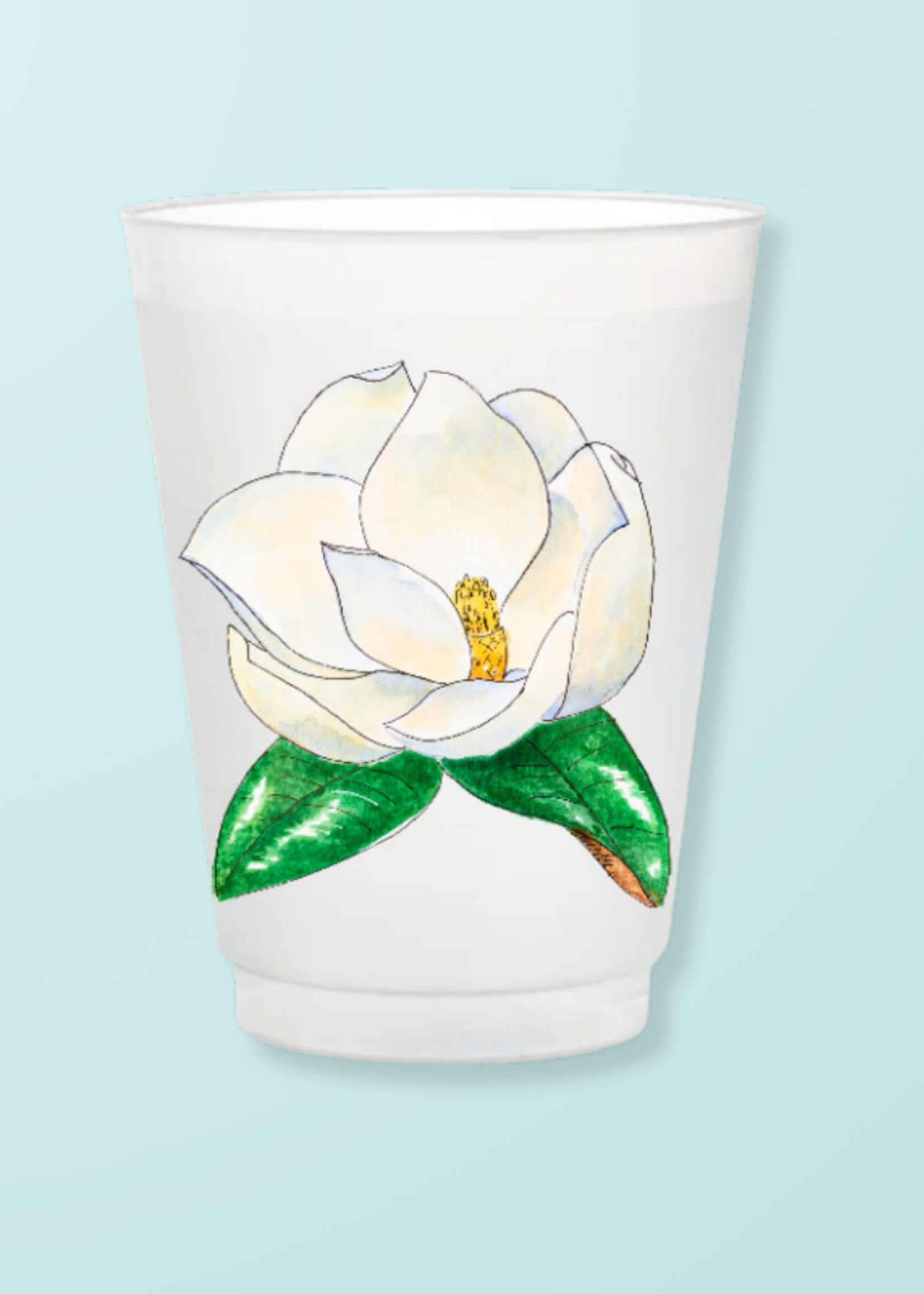 Taylor Paladino Magnolia Frosted Cups