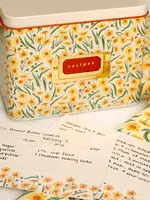 1Canoe2 Letterpress Goldenmane Recipe Box