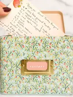 1Canoe2 Letterpress Strawberry Meadow Recipe Box