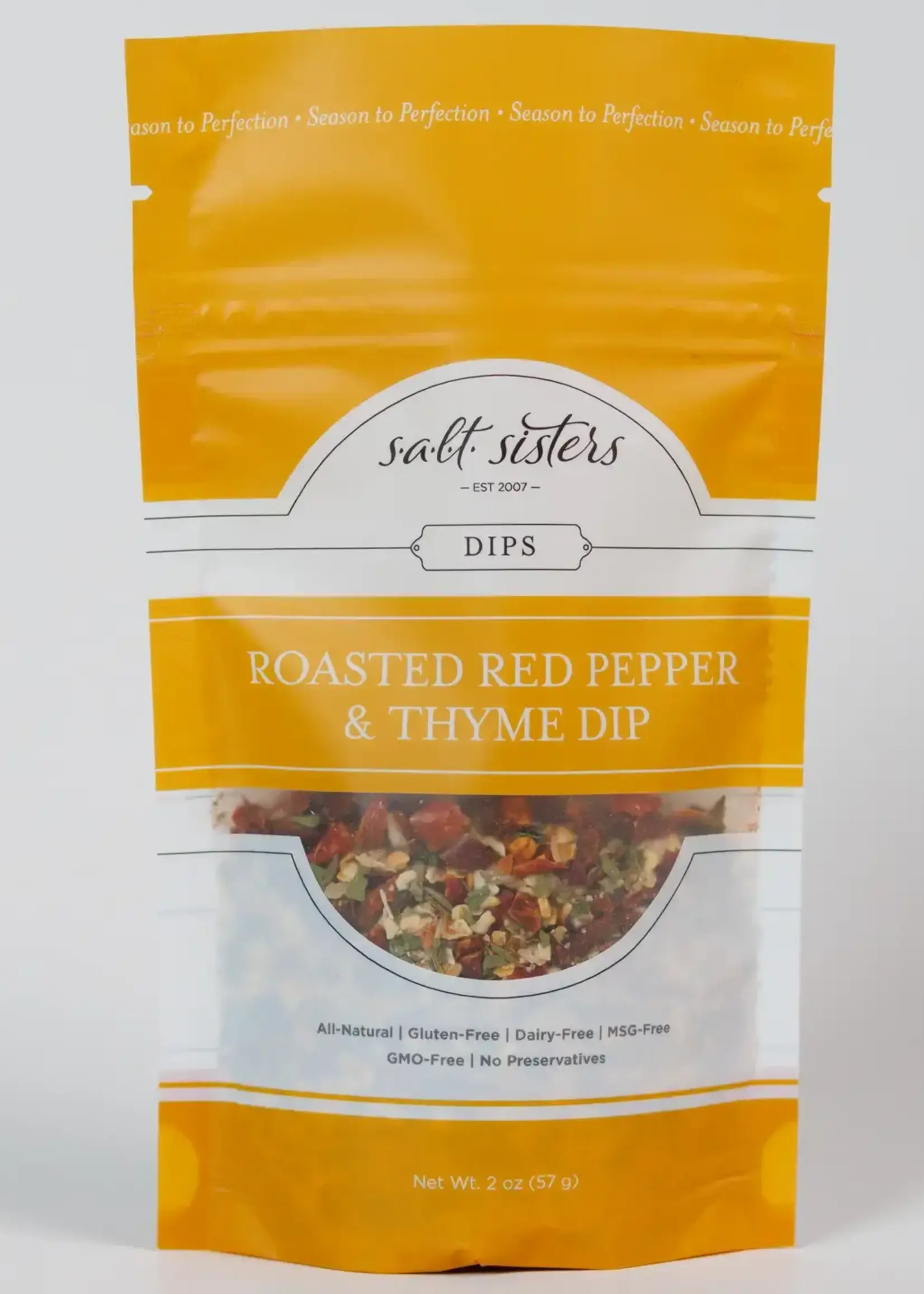 Salt Sisters Roasted Red Pepper & Thyme Bread Dip Seasoning Mix
