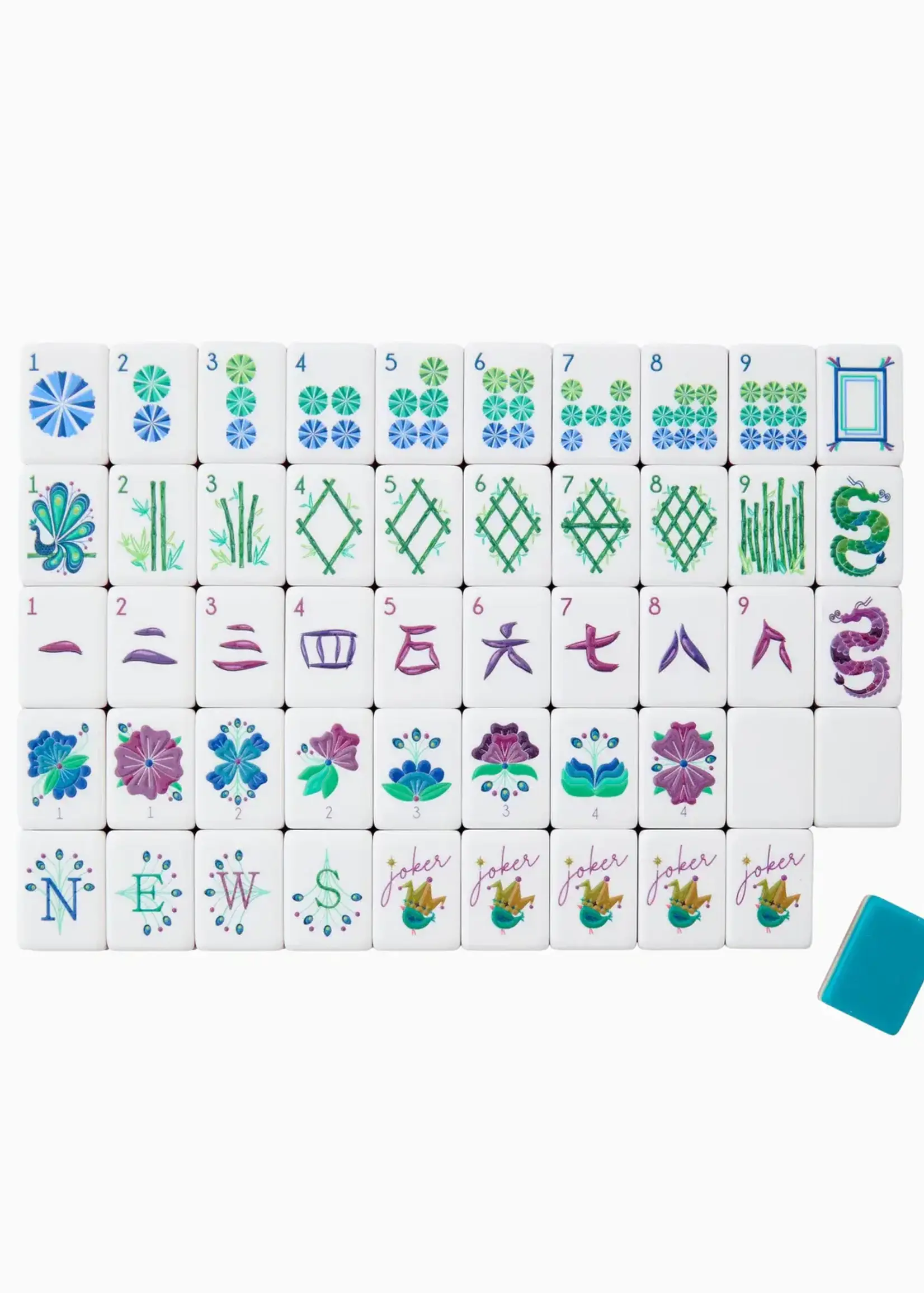 Oh My Mahjong Tiles : Lagoon