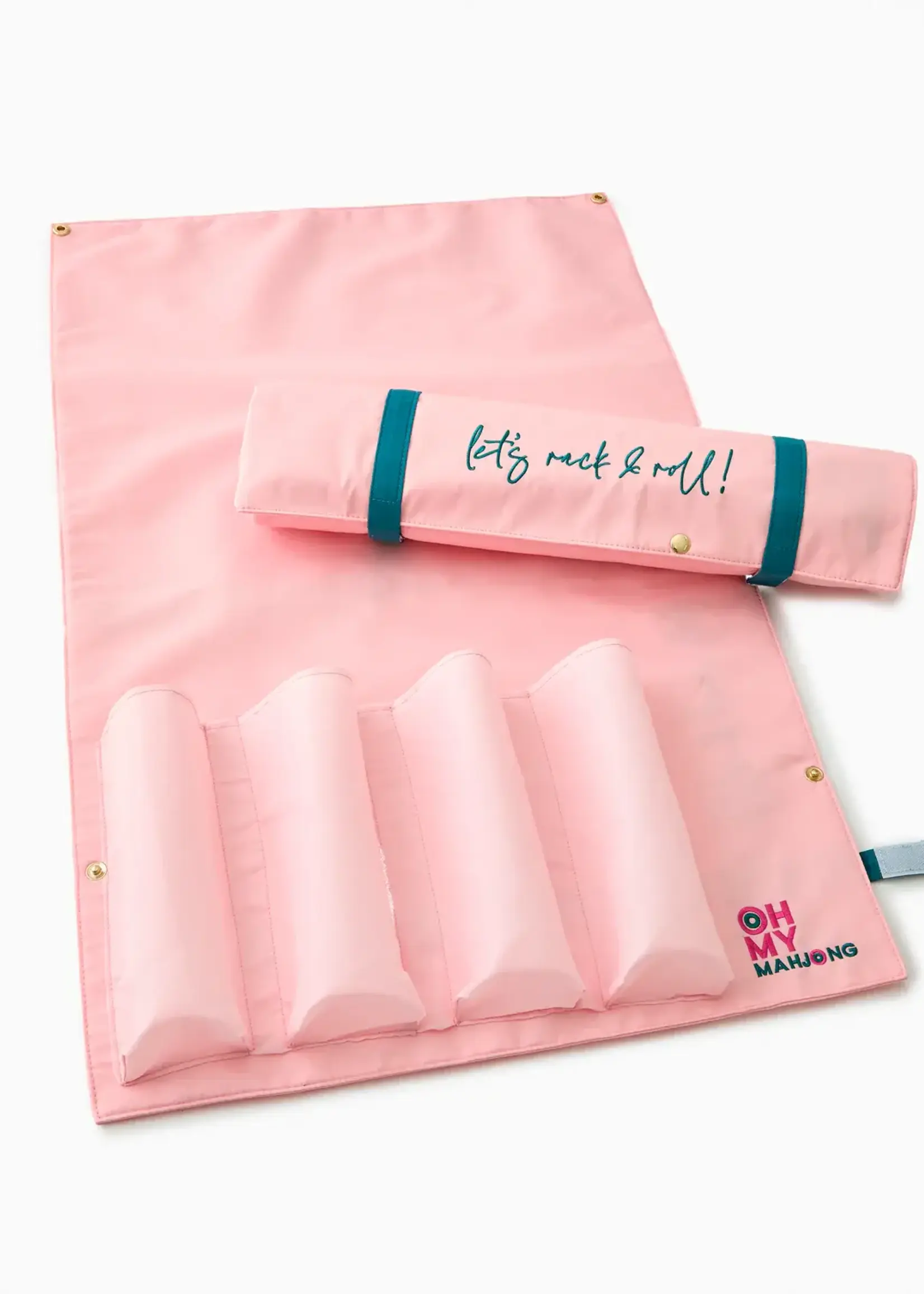 Oh My Mahjong Let's Rack & Roll Bag : Light Pink
