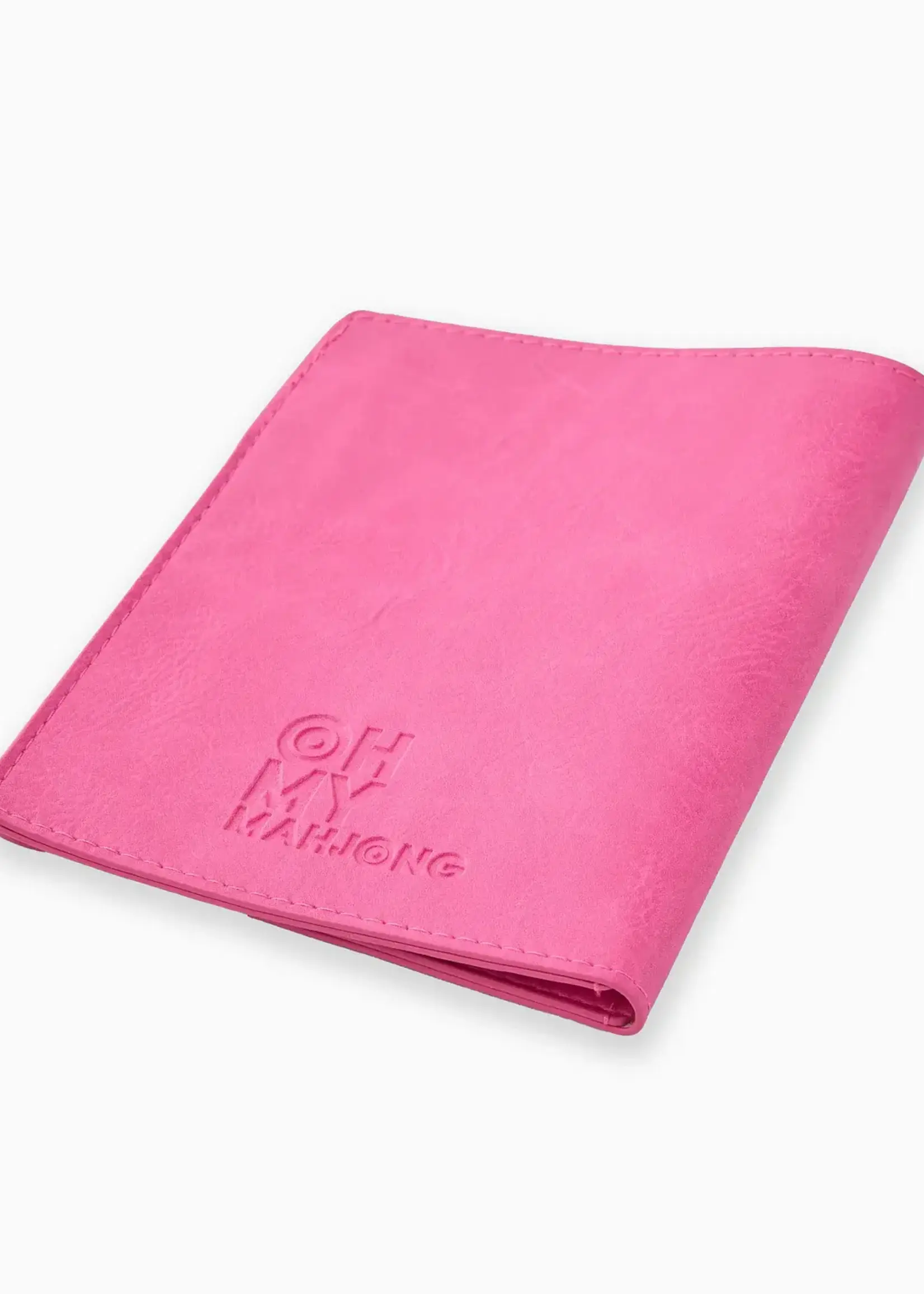 Oh My Mahjong Card Folio : Hot Pink