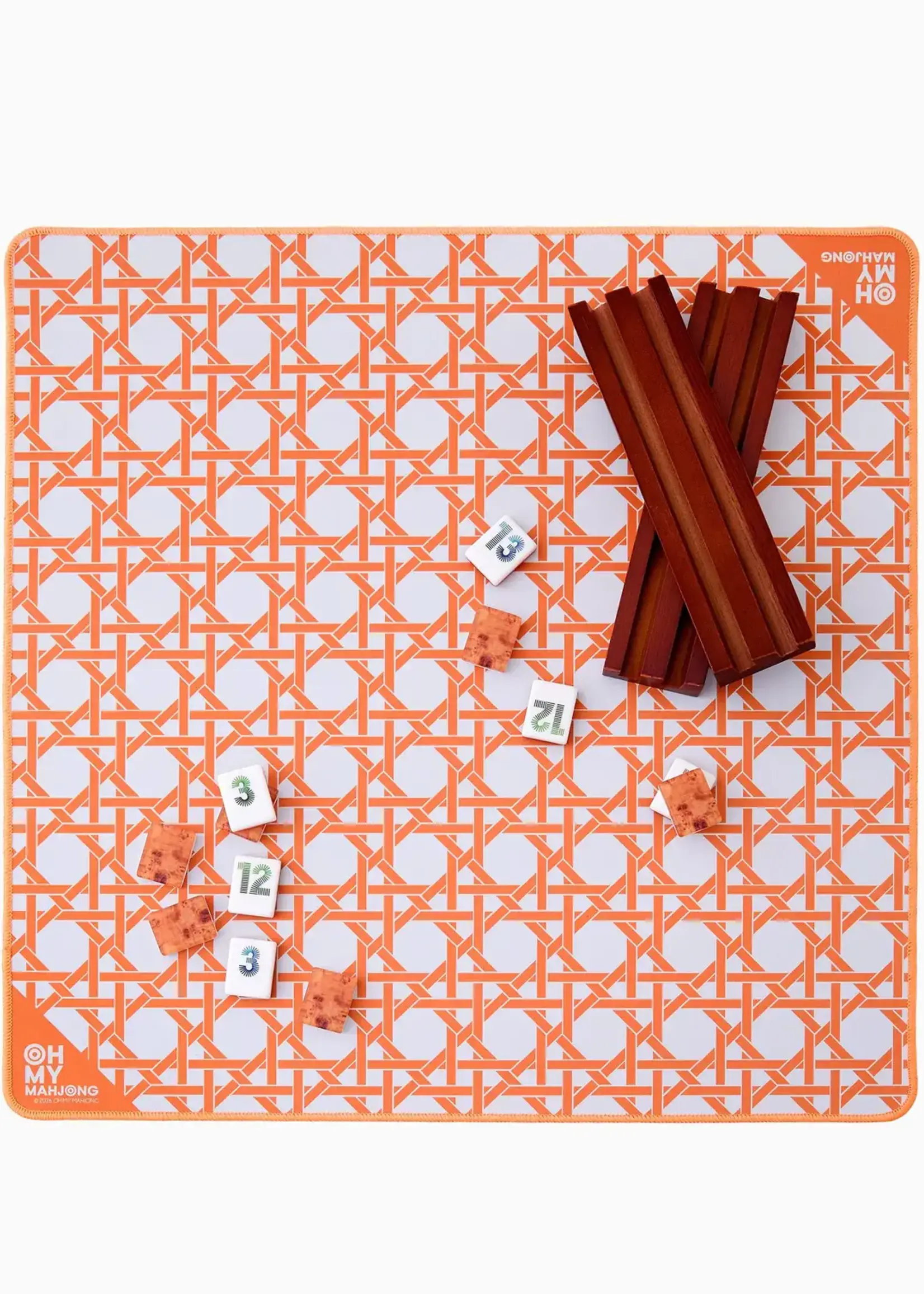 Oh My Mahjong Mini Mat : Orange Cane