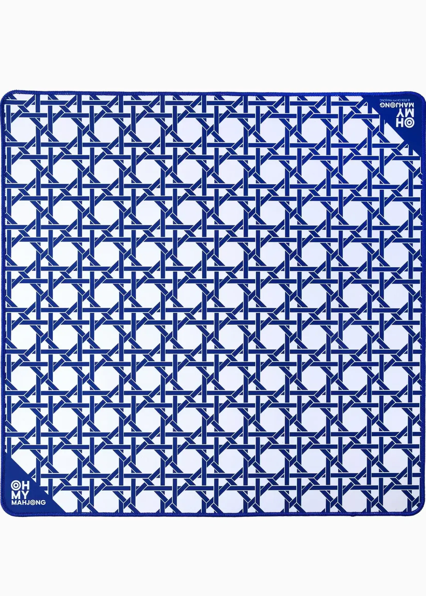 Oh My Mahjong Mini Mat : Blue Cane