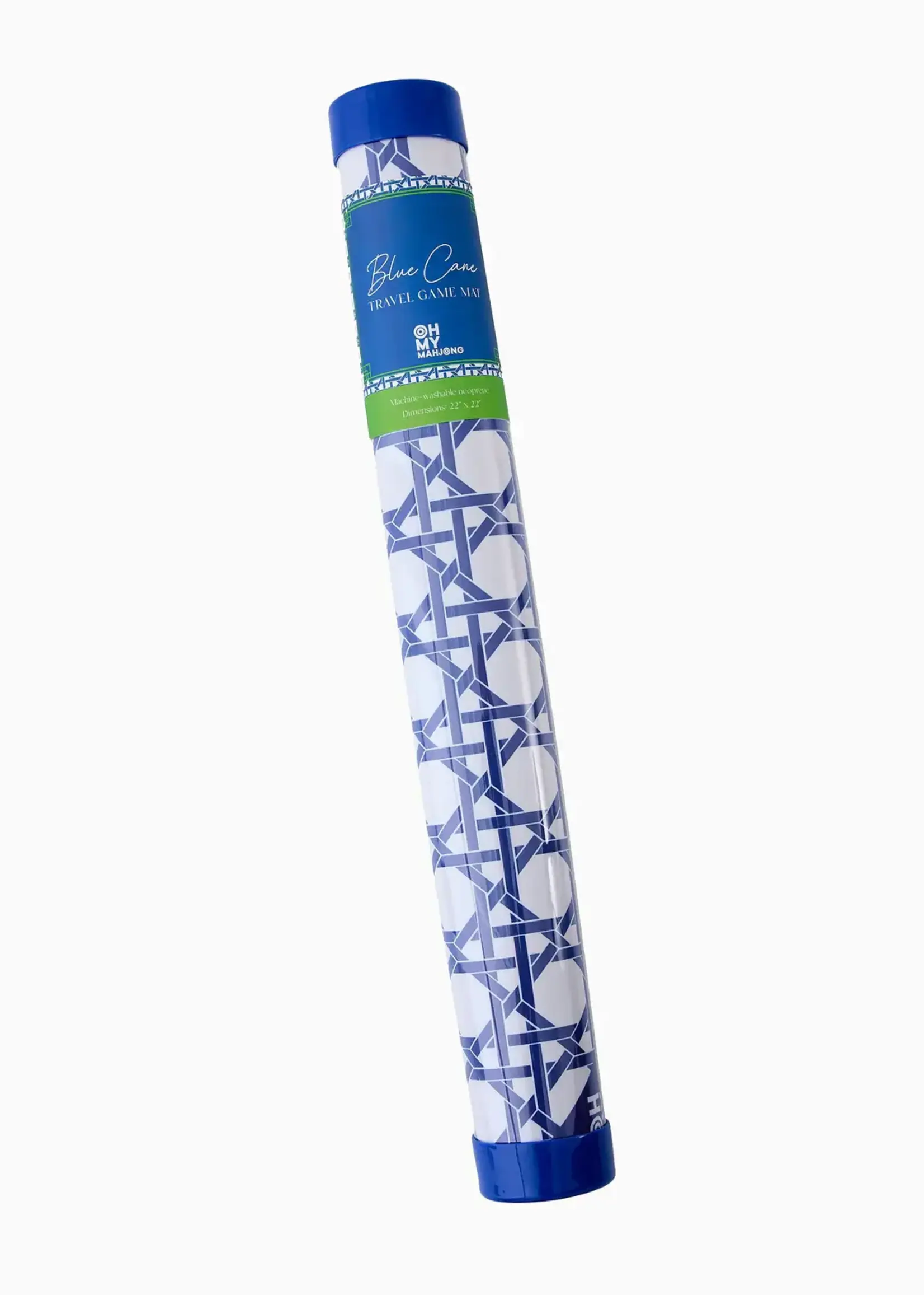 Oh My Mahjong Mini Mat : Blue Cane