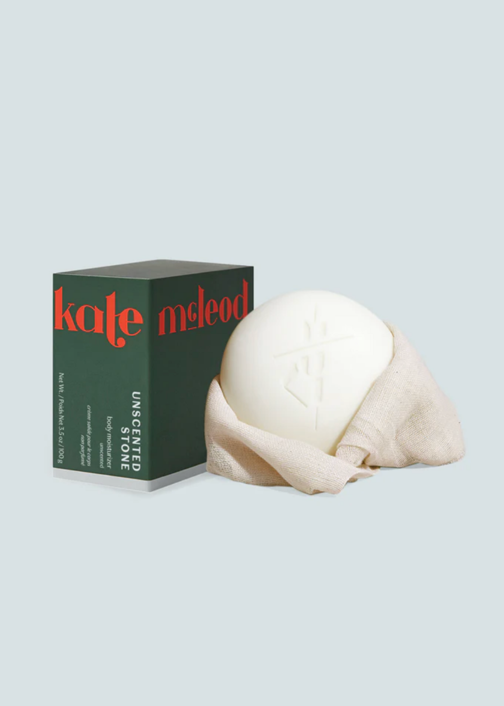 Kate McLeod Unscented Stone Lotion Bar Refill