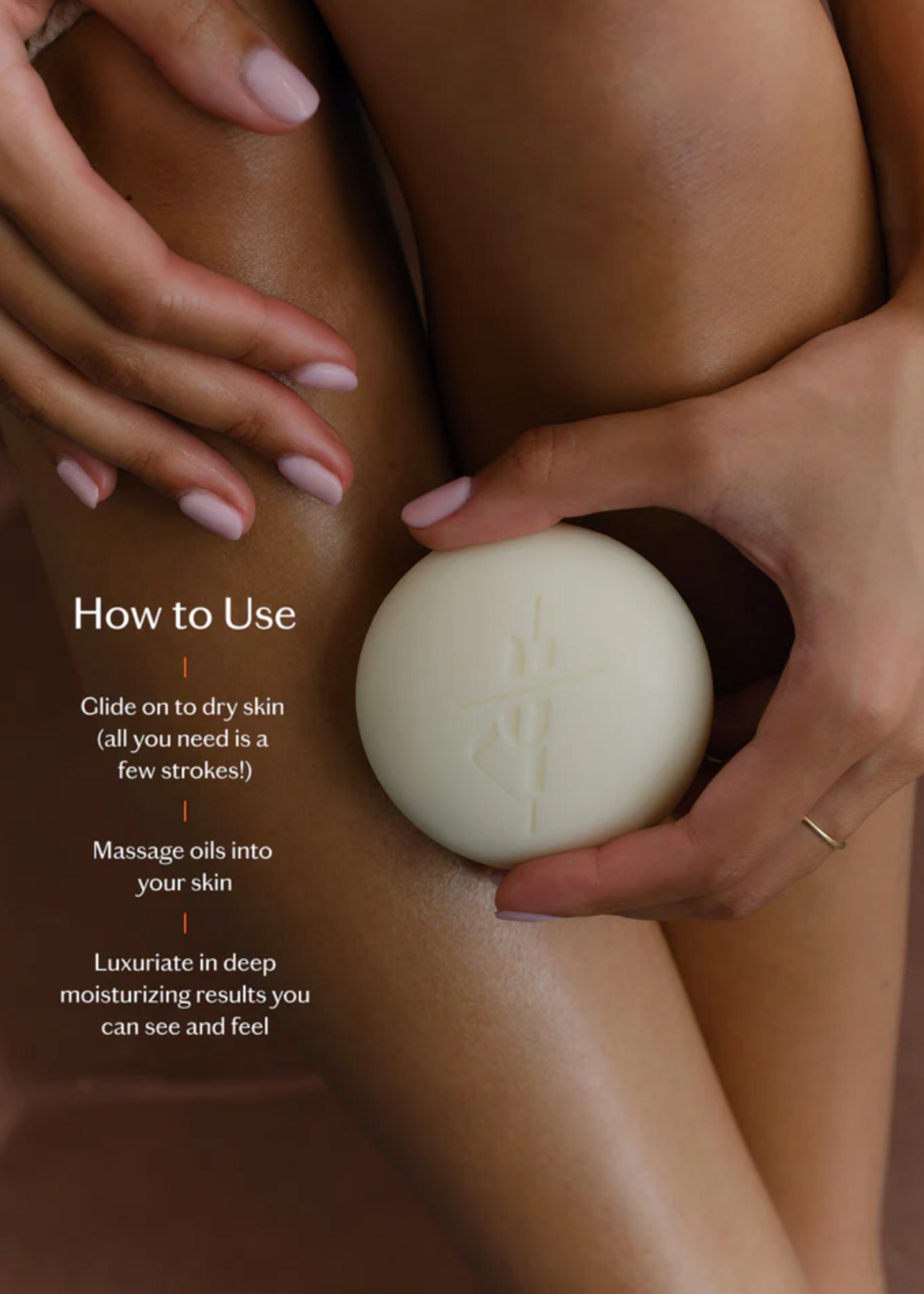 Kate McLeod Black Spruce & Patchouli Stone Lotion Bar