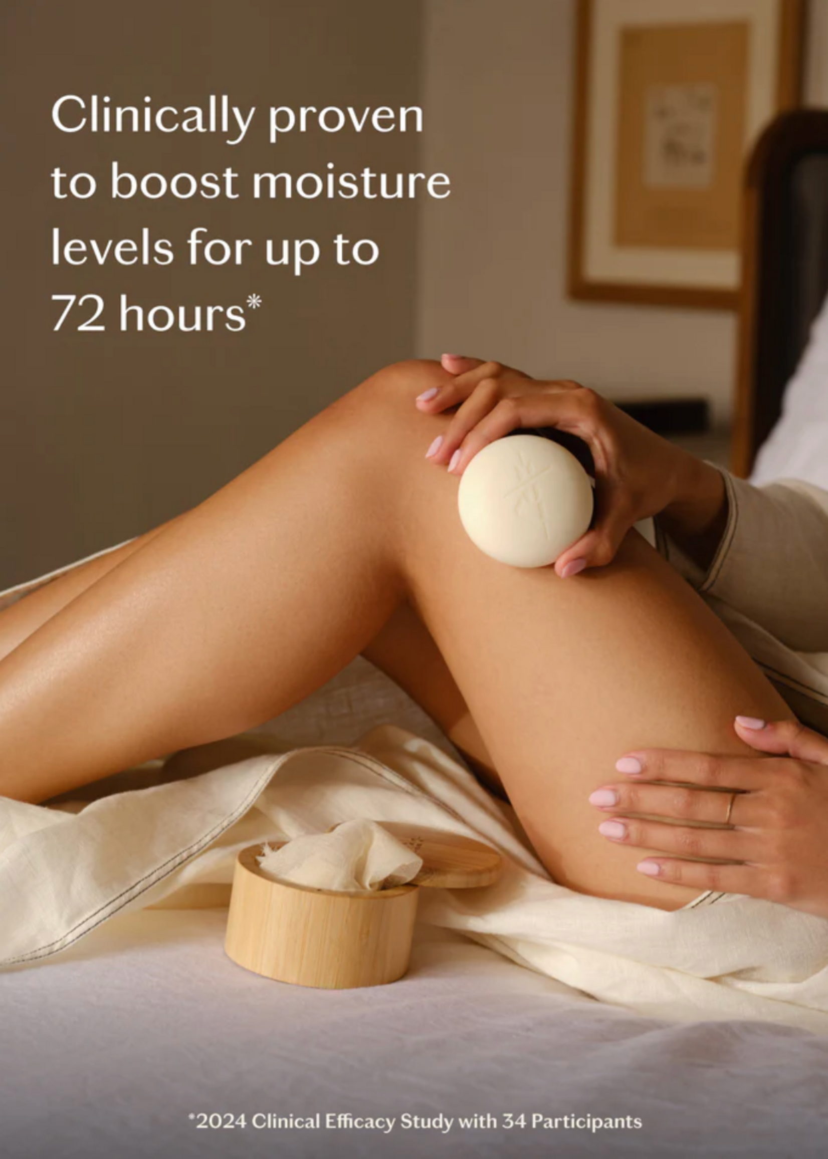 Kate McLeod Black Spruce & Patchouli Stone Lotion Bar