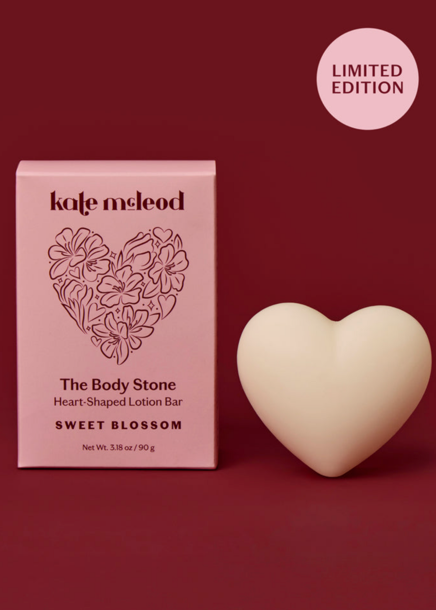 Kate McLeod Sweet Blossom Deep Moisturizing Lotion Bar