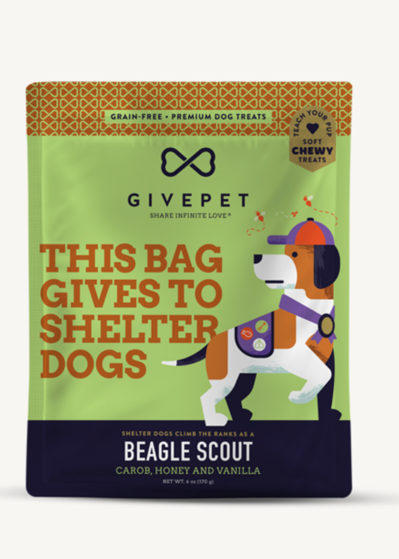 GivePet Soft Chewy Trainers : Beagle Scout