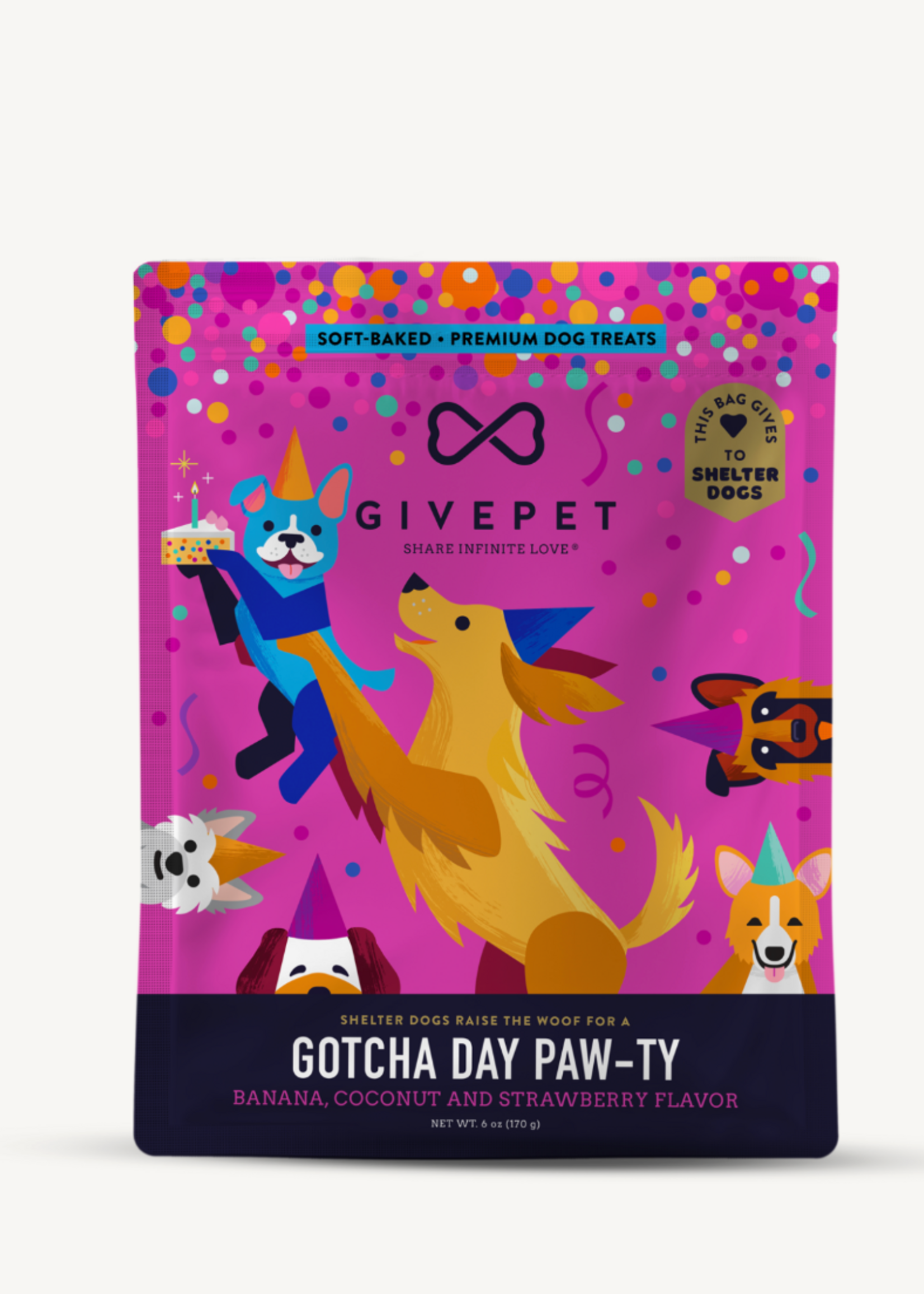 GivePet Soft Baked Treats : Gotcha Day