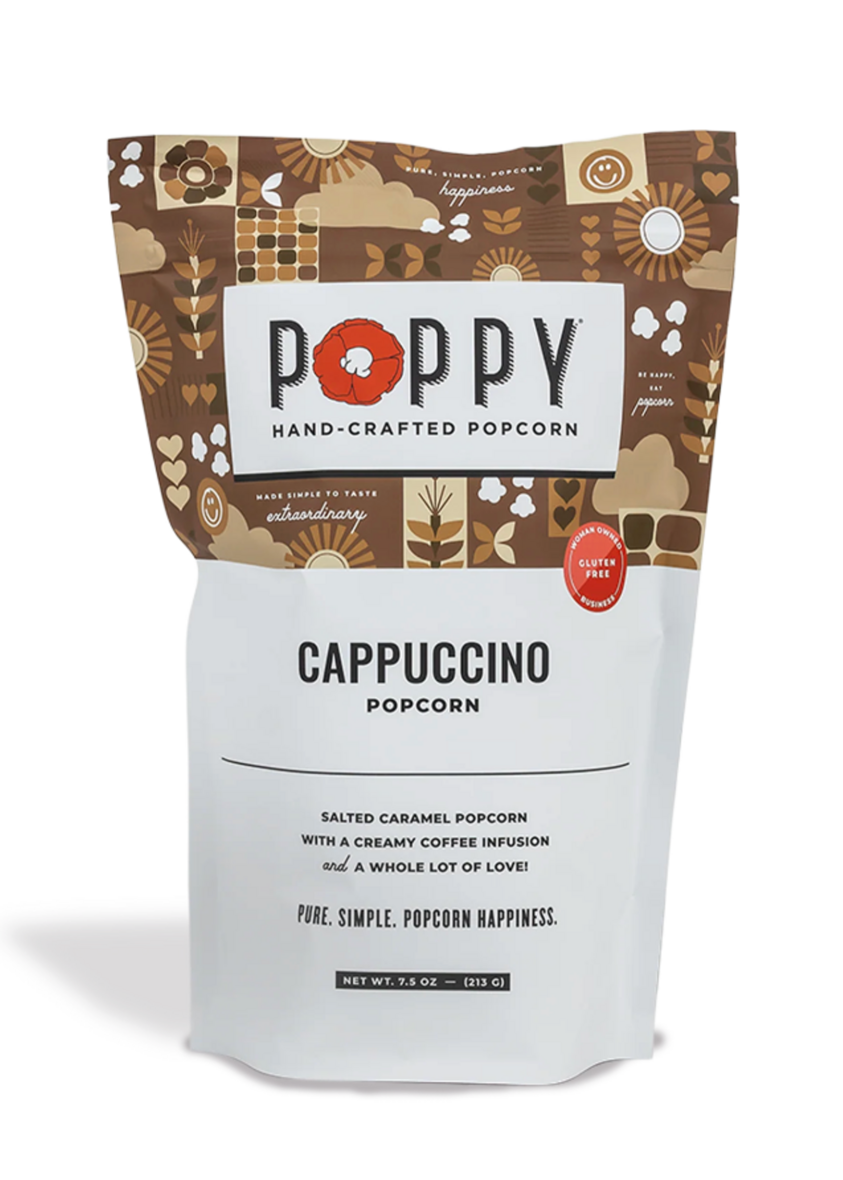 Poppy Handcrafted Popcorn Cappuccino Market Bag