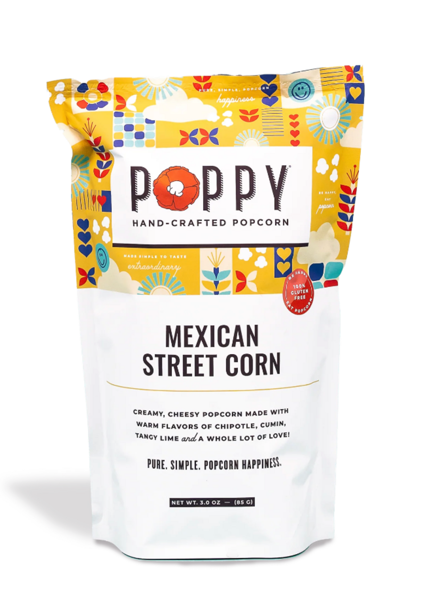 Poppy Handcrafted Popcorn Mexican Street Corn Market Bag
