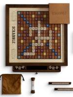 WS Game Company Scrabble Heirloom with Rotating Board
