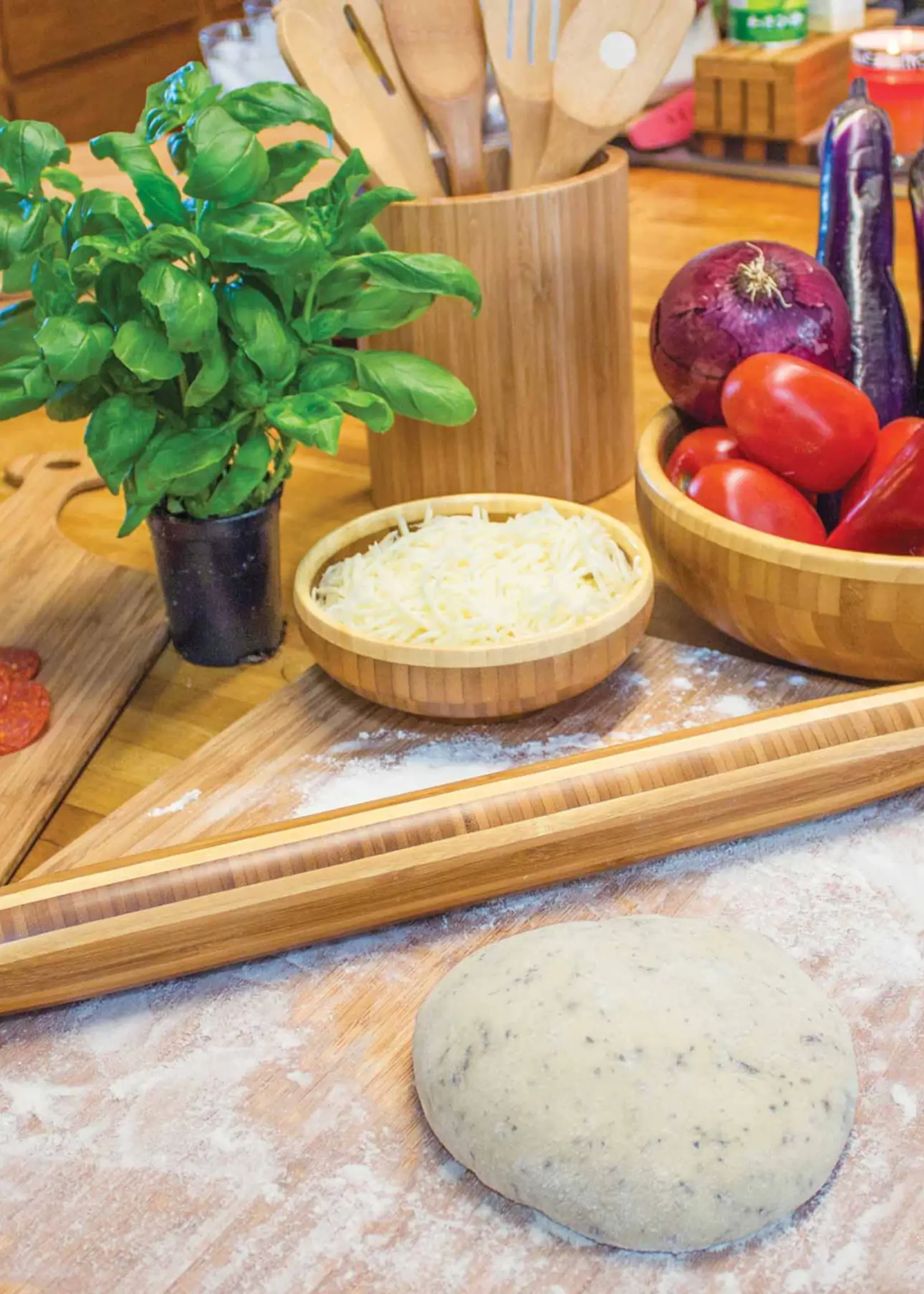 Totally Bamboo Tapered Rolling Pin