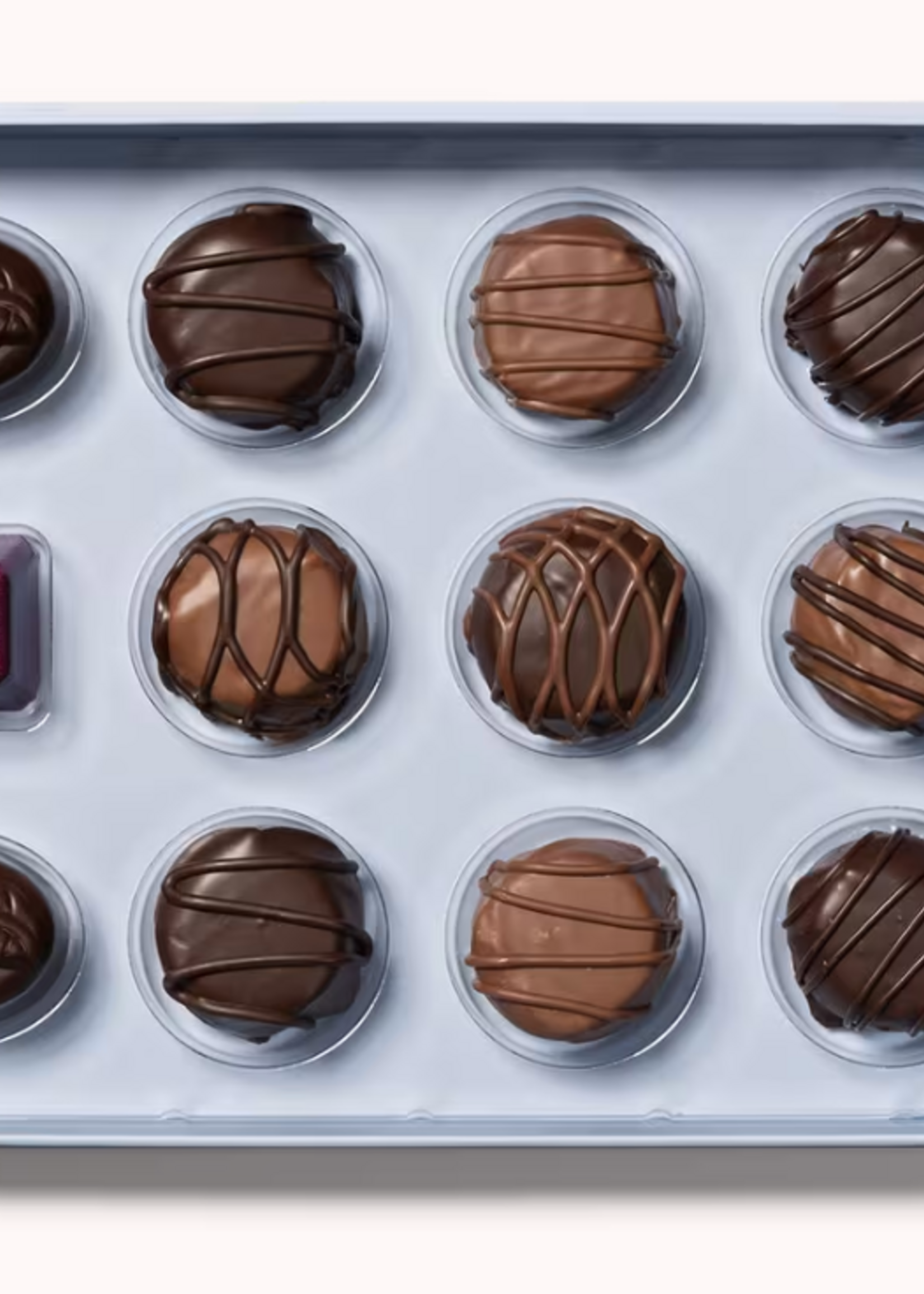 Ethel M Chocolates Satin Creme Collection 12pc