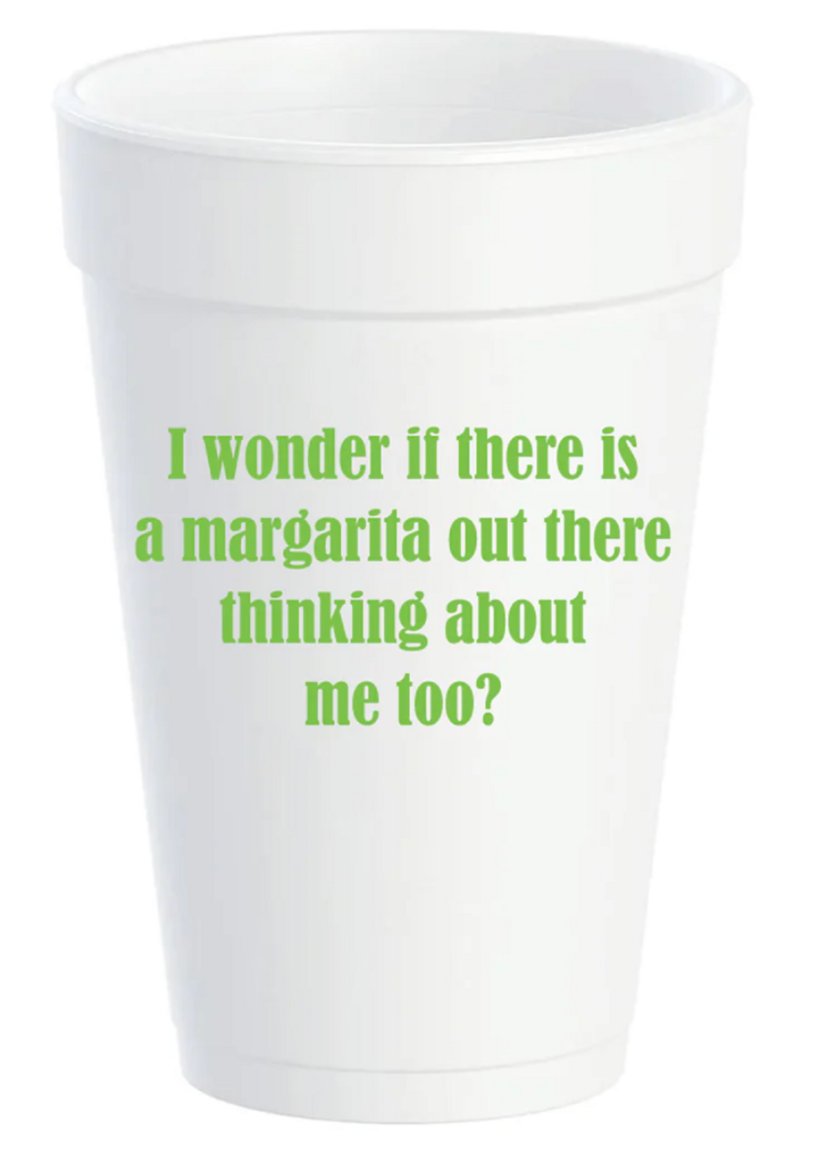 Mary Phillips Designs Styro Cups - Is A Margarita Out There ...