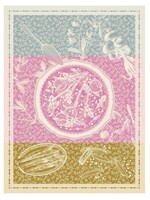 Le Jacquard Francais TARTE PRINTANIÈRE PINK TEA TOWEL 24" x 31"